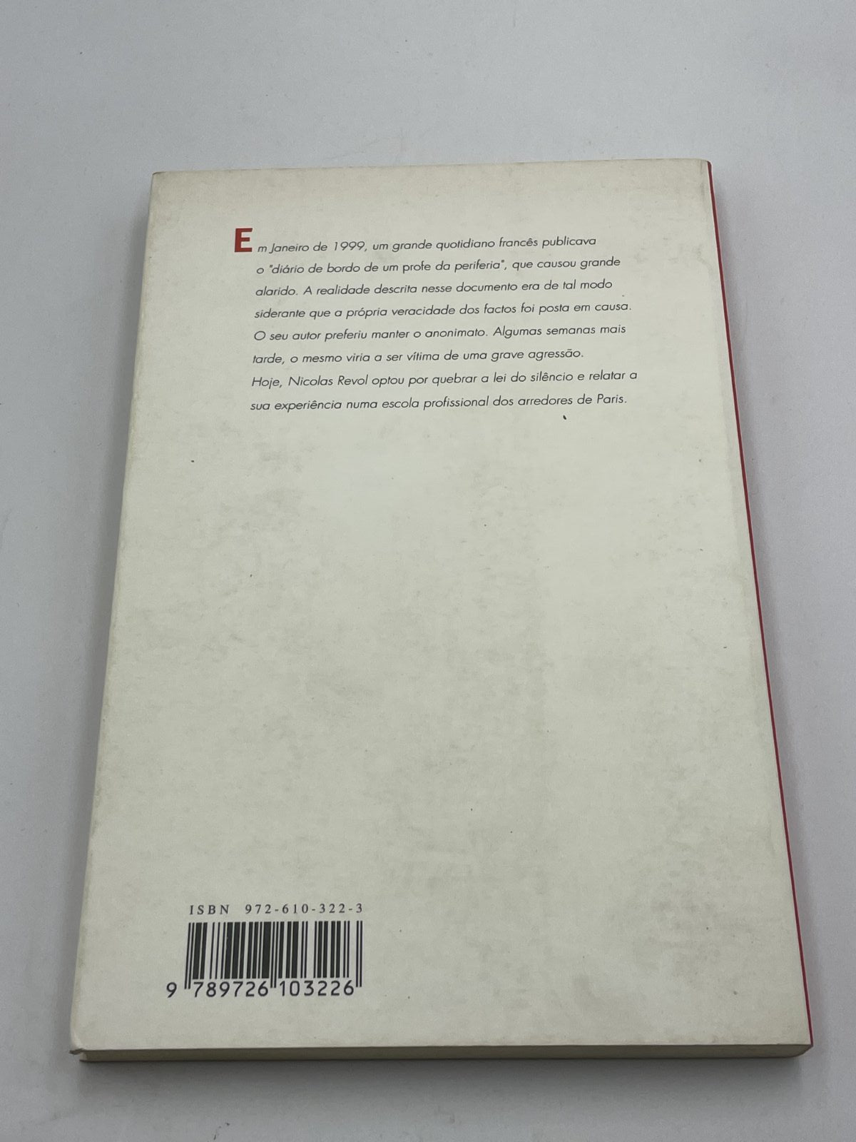 Livro:Maldito Profe!-Nicolas Revol