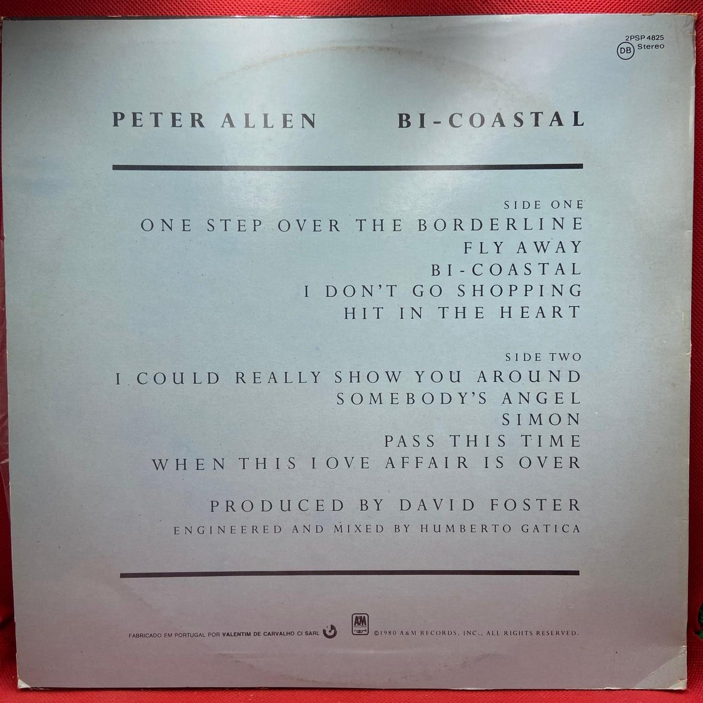 Peter Allen – Bi-Coastal