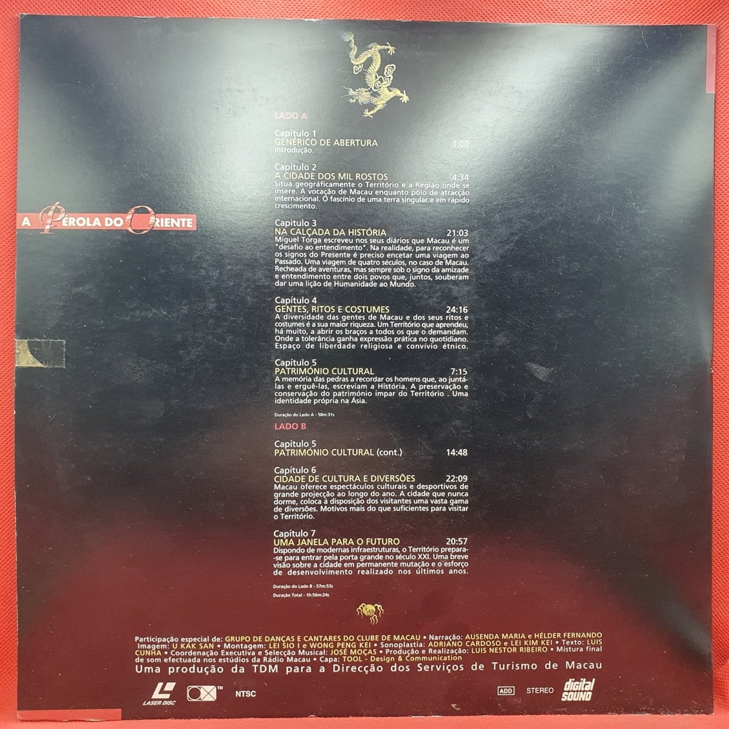 A Pérola Do Oriente, Um Olhar Sobre Macau - Vinyl Store Online