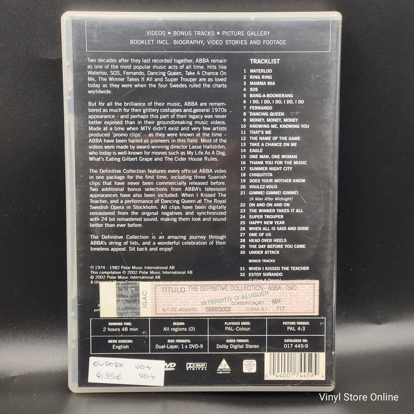 ABBA – The Definitive Collection - Vinyl Store Online