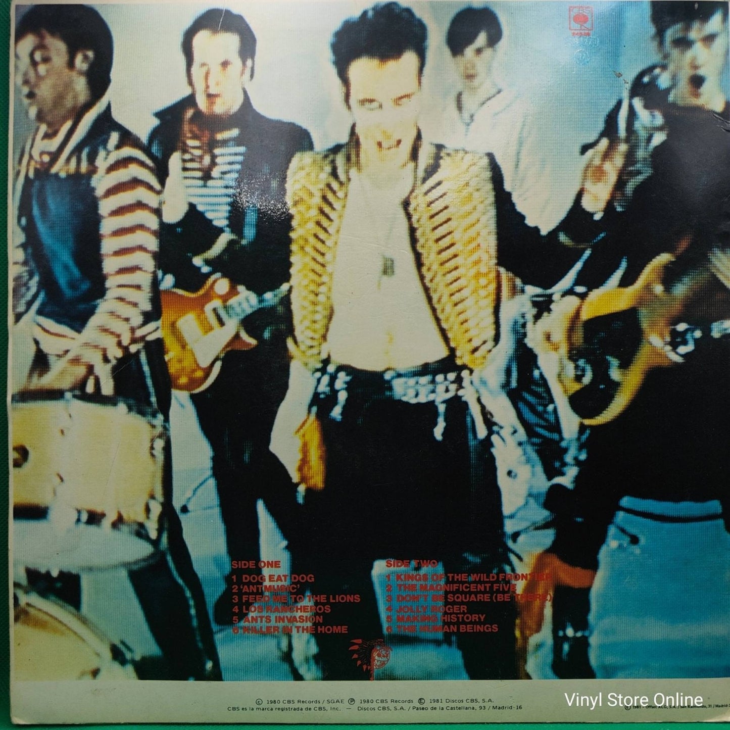 Adam And The Ants – Kings Of The Wild Frontier - Vinyl Store Online