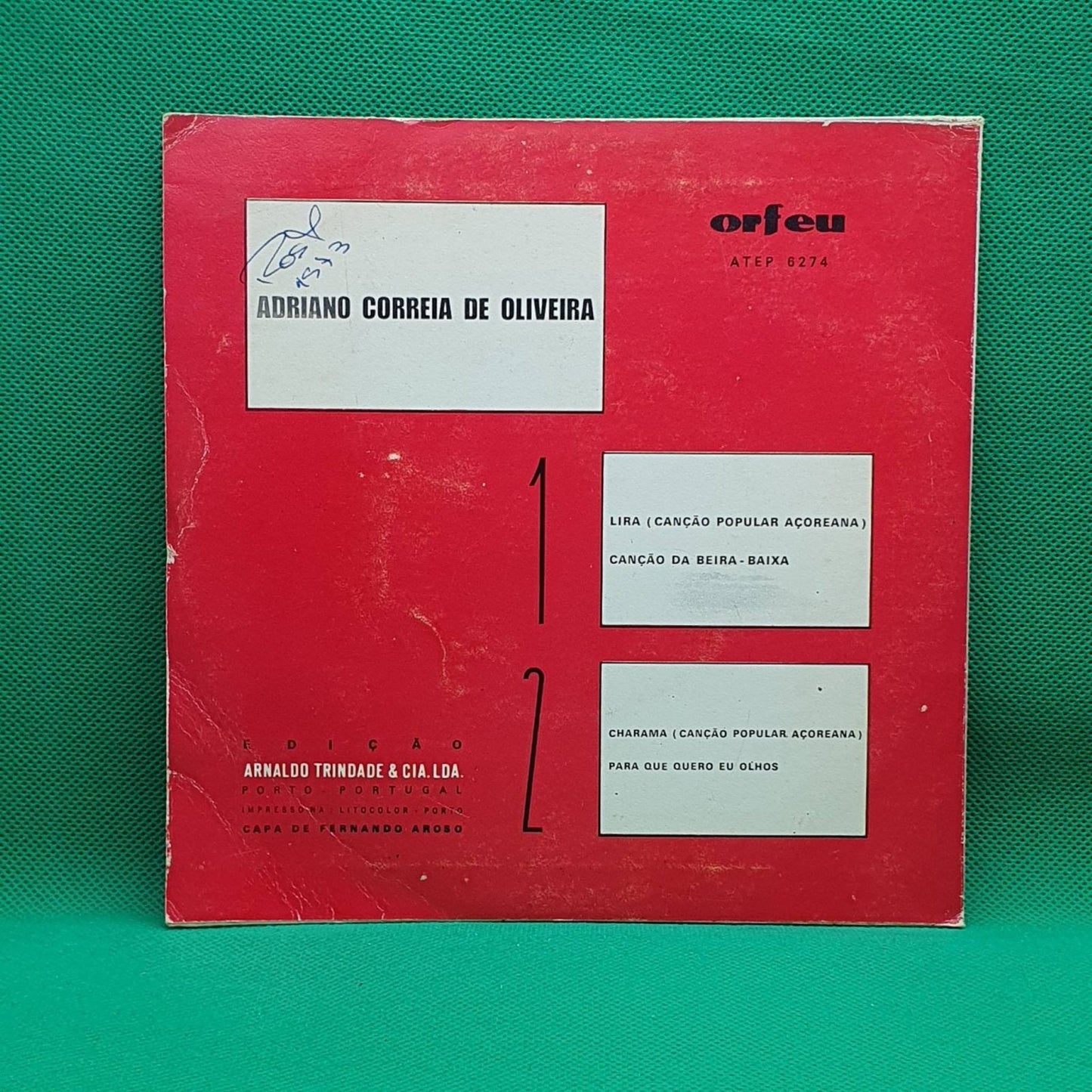 Adriano Correia De Oliveira – Adriano Correia de Oliveira - Vinyl Store Online
