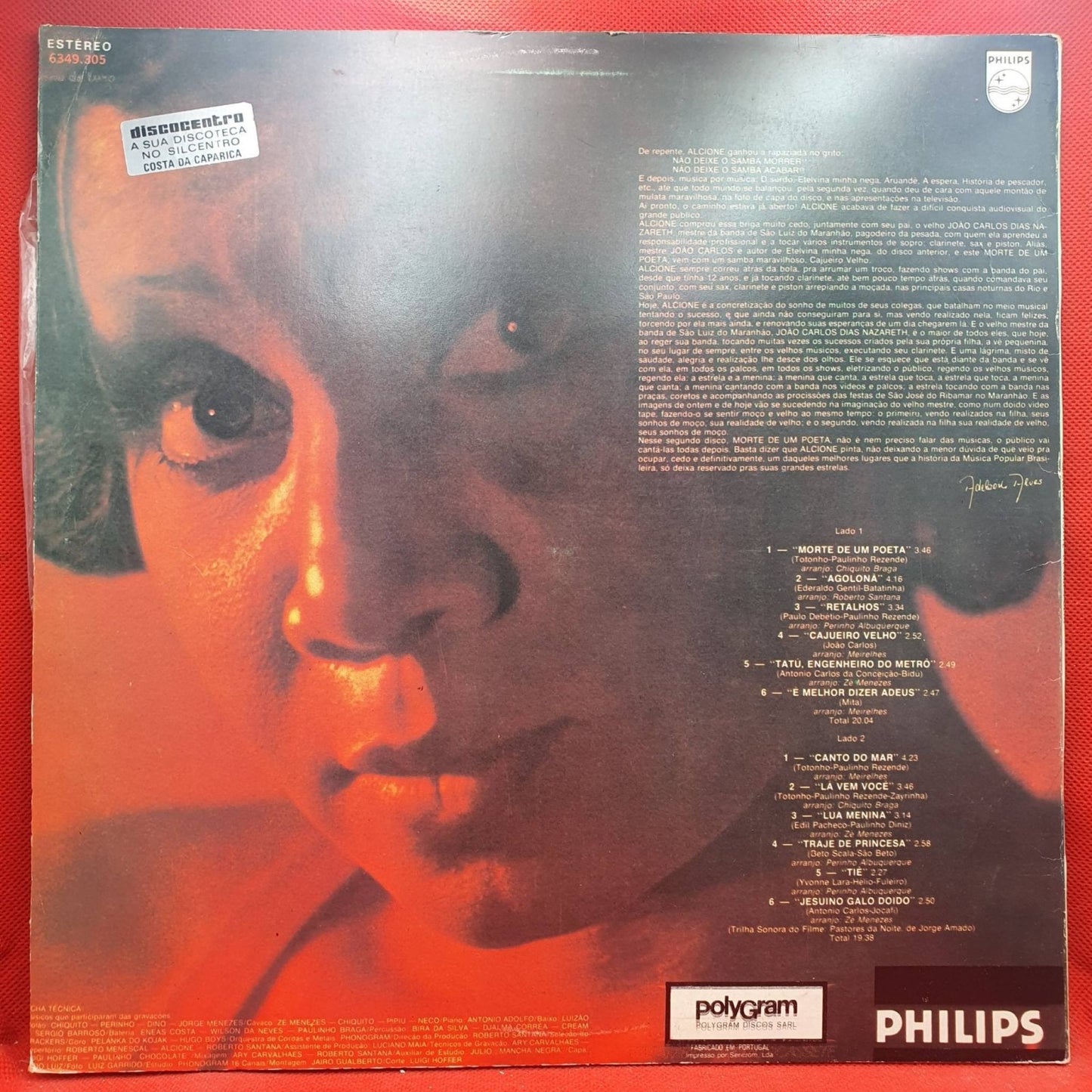 Alcione – Morte de Um Poeta - Vinyl Store Online