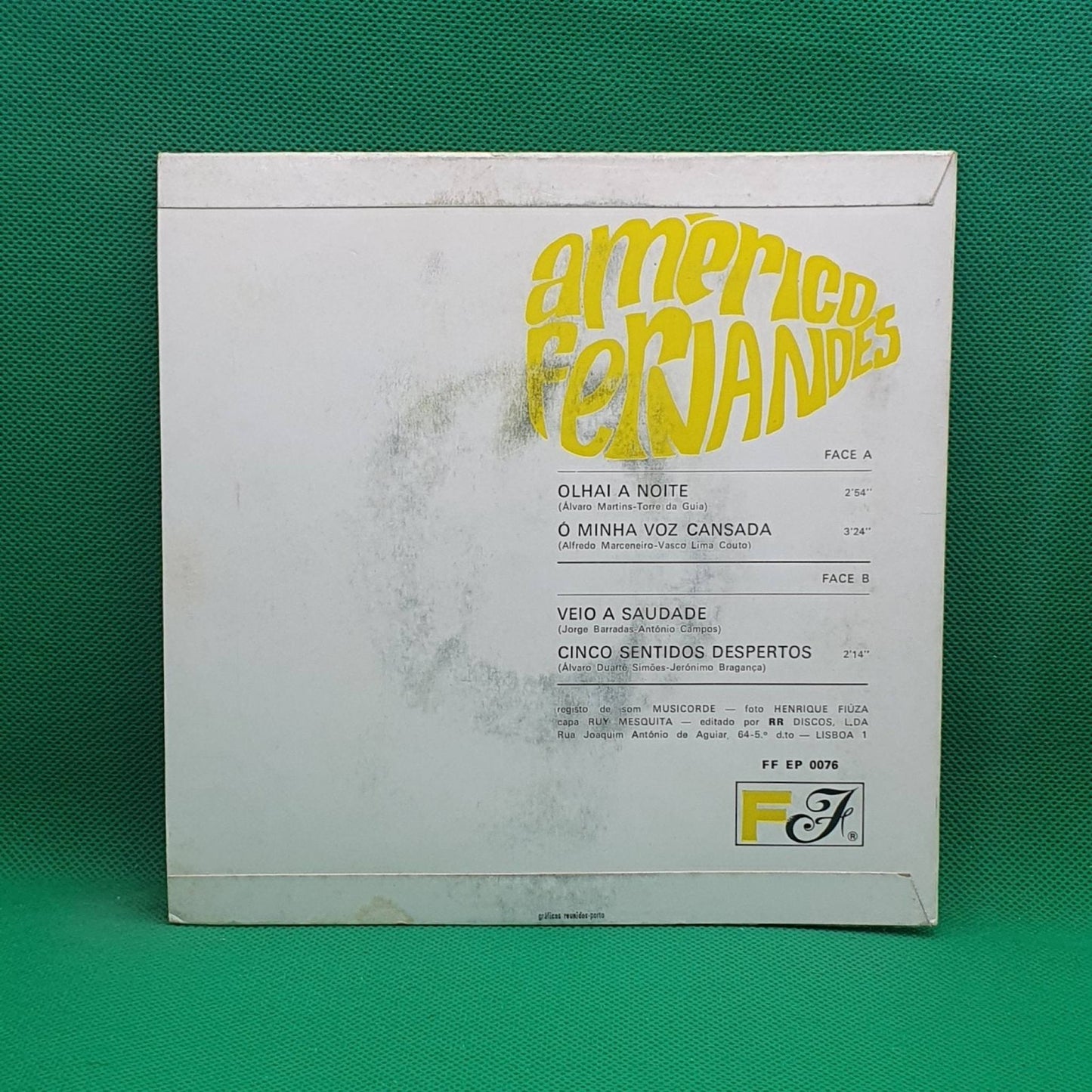Américo Fernandes – Olhai A Noite - Vinyl Store Online