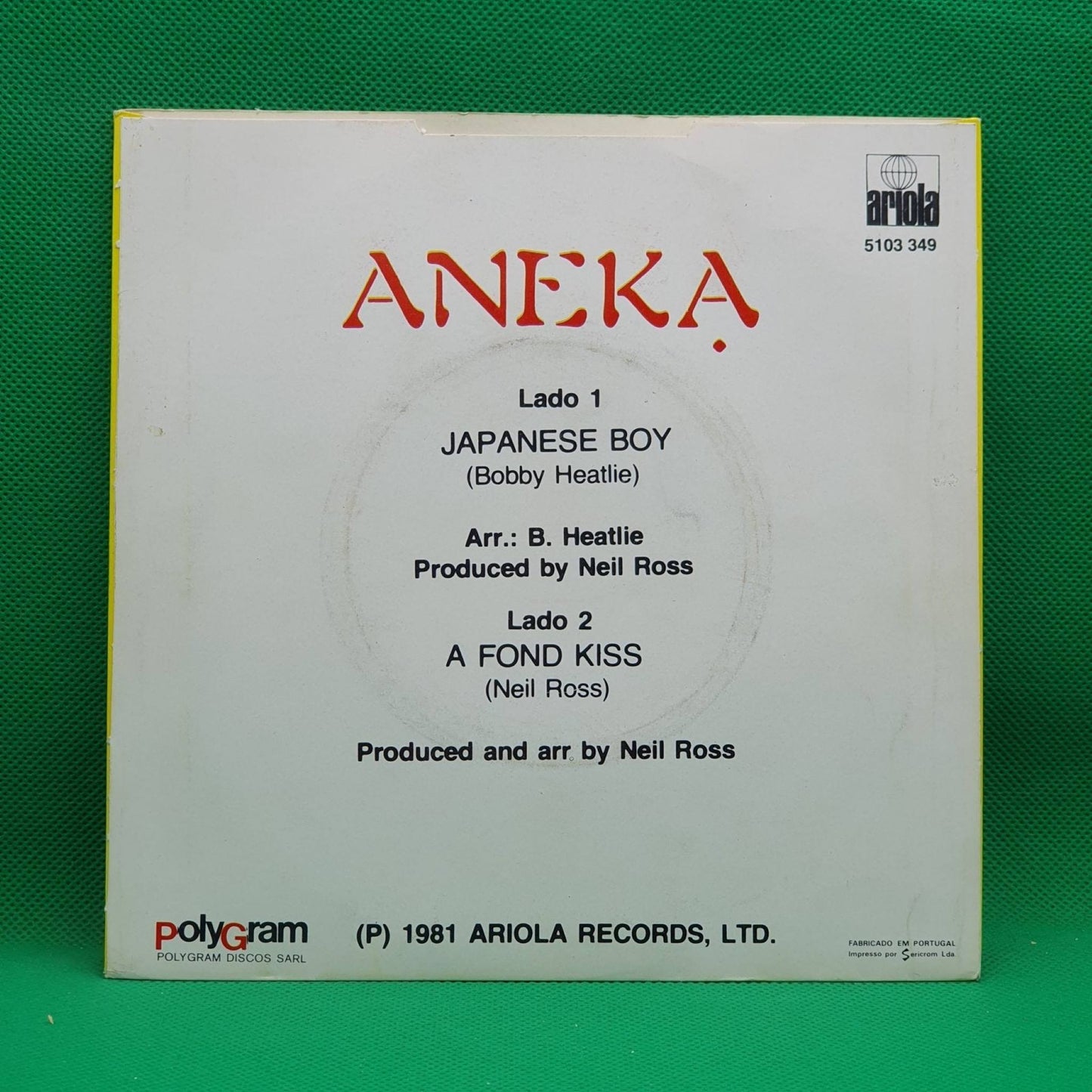 Aneka – Japanese Boy - Vinyl Store Online
