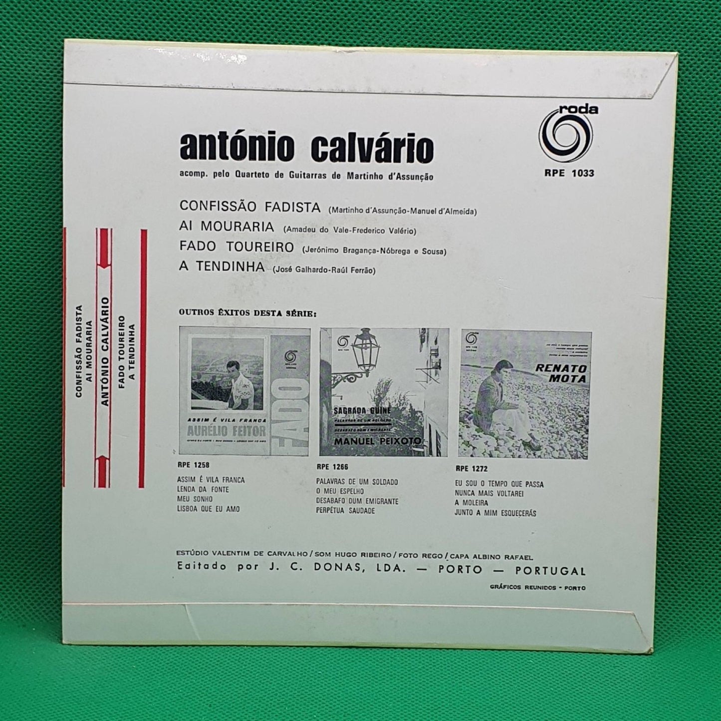 António Calvário – Fados - Vinyl Store Online