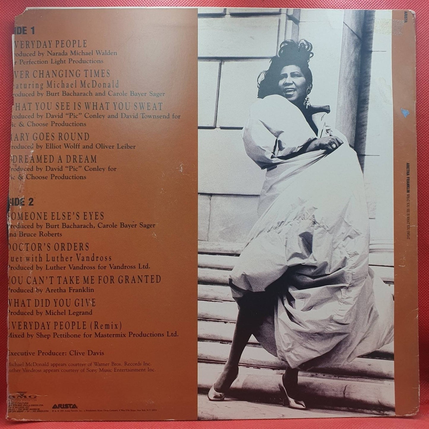 Aretha Franklin – What You See Is What You Sweat - Vinyl Store Online