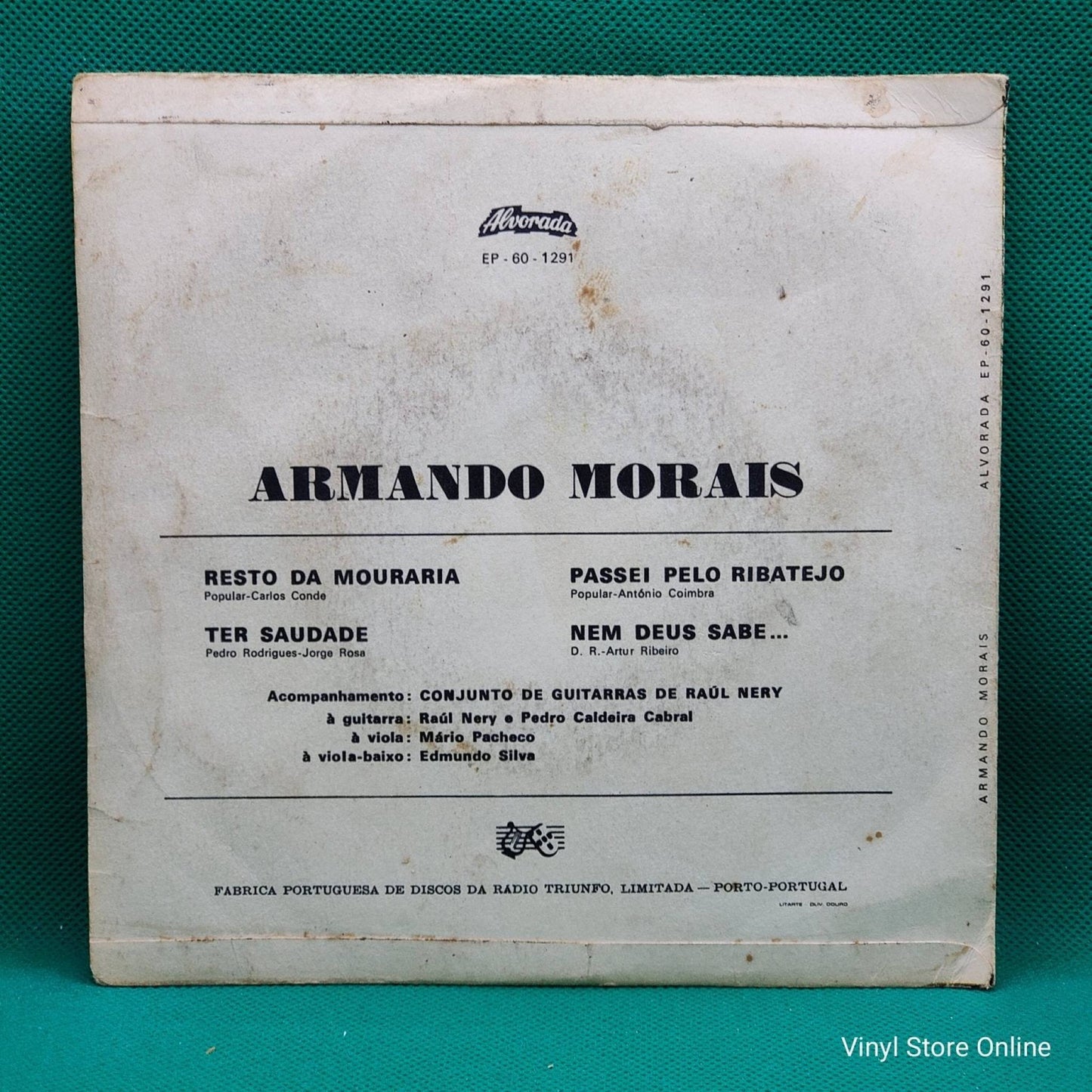 Armando Morais – Armando Morais - Vinyl Store Online