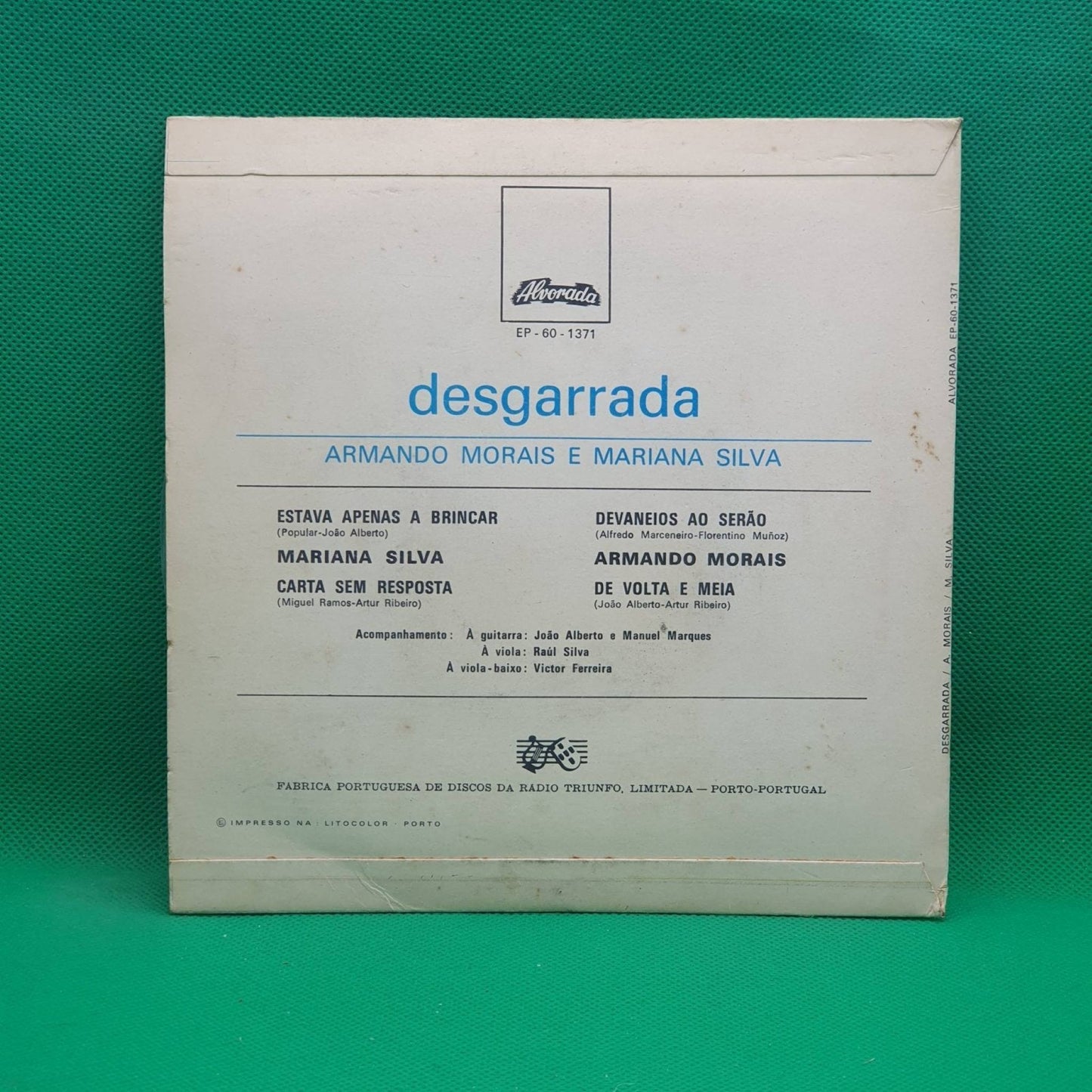 Armando Morais e Mariana Silva – Desgarrada - Vinyl Store Online