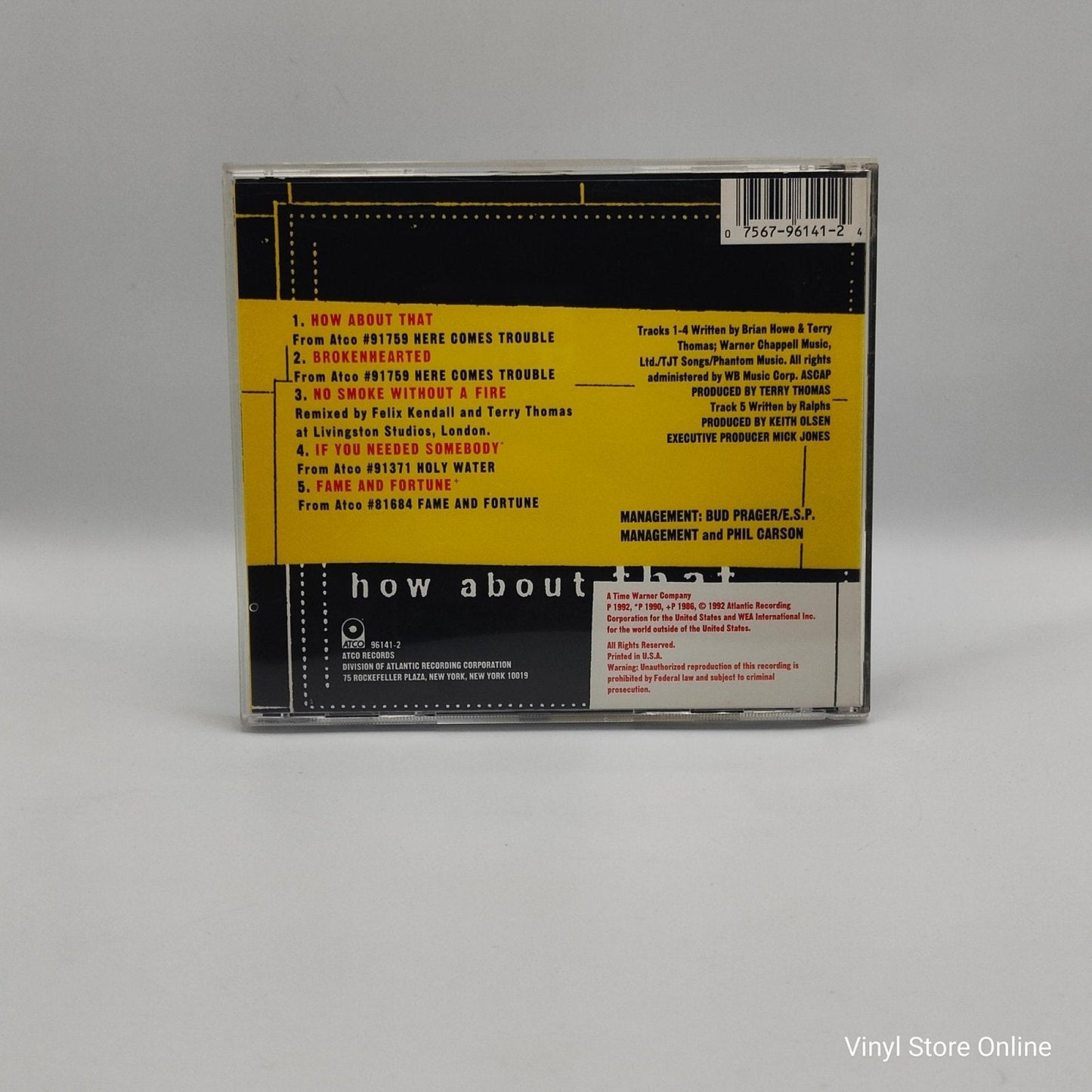 Bad Company – How About That - Vinyl Store Online
