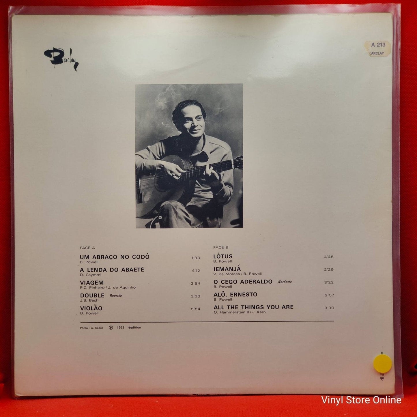 Baden Powell – Aquarelles Du Brésil - Vinyl Store Online
