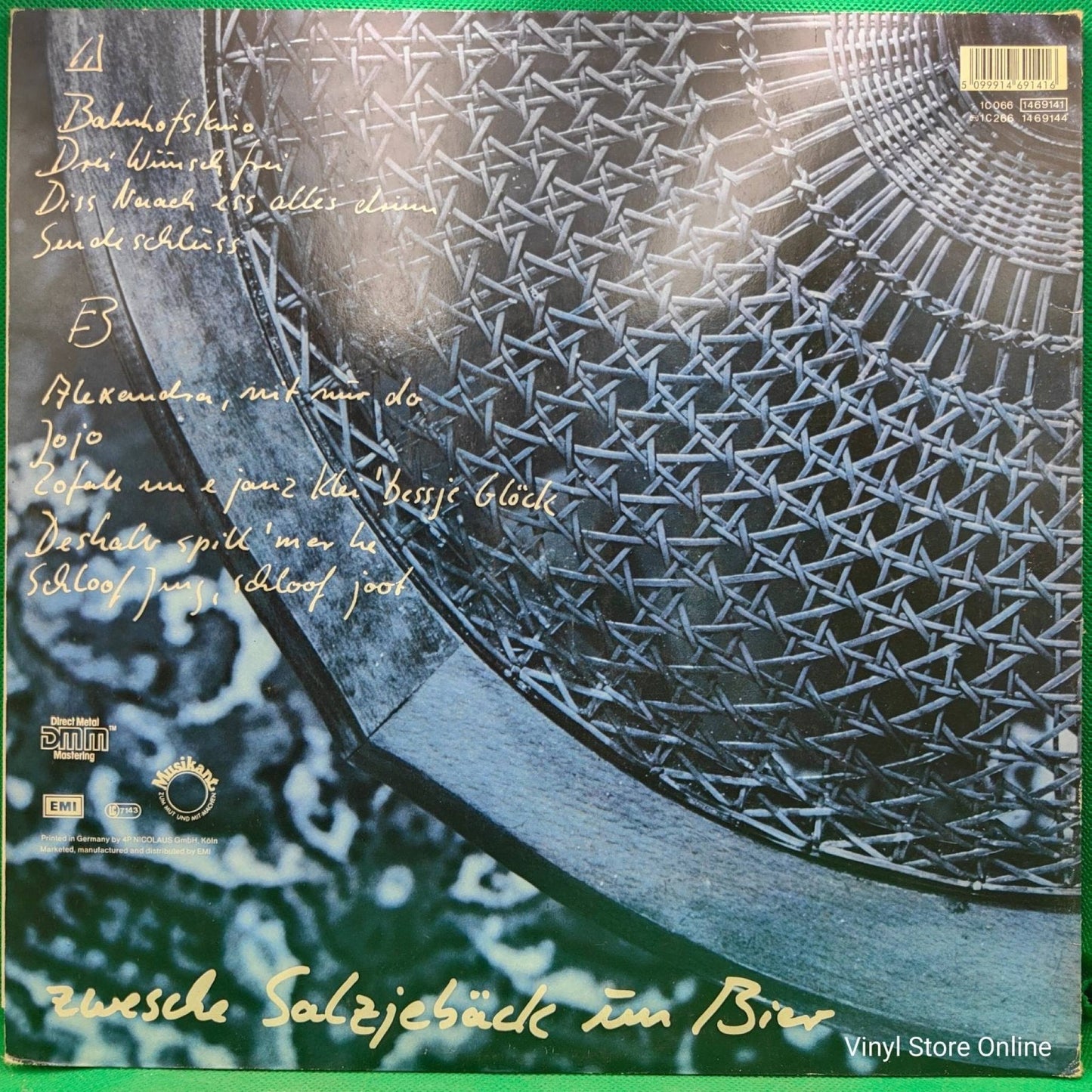 BAP – Zwesche Salzjebäck Un Bier - Vinyl Store Online