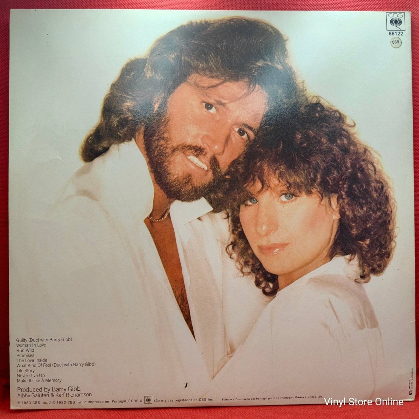 Barbra Streisand – Guilty - Vinyl Store Online