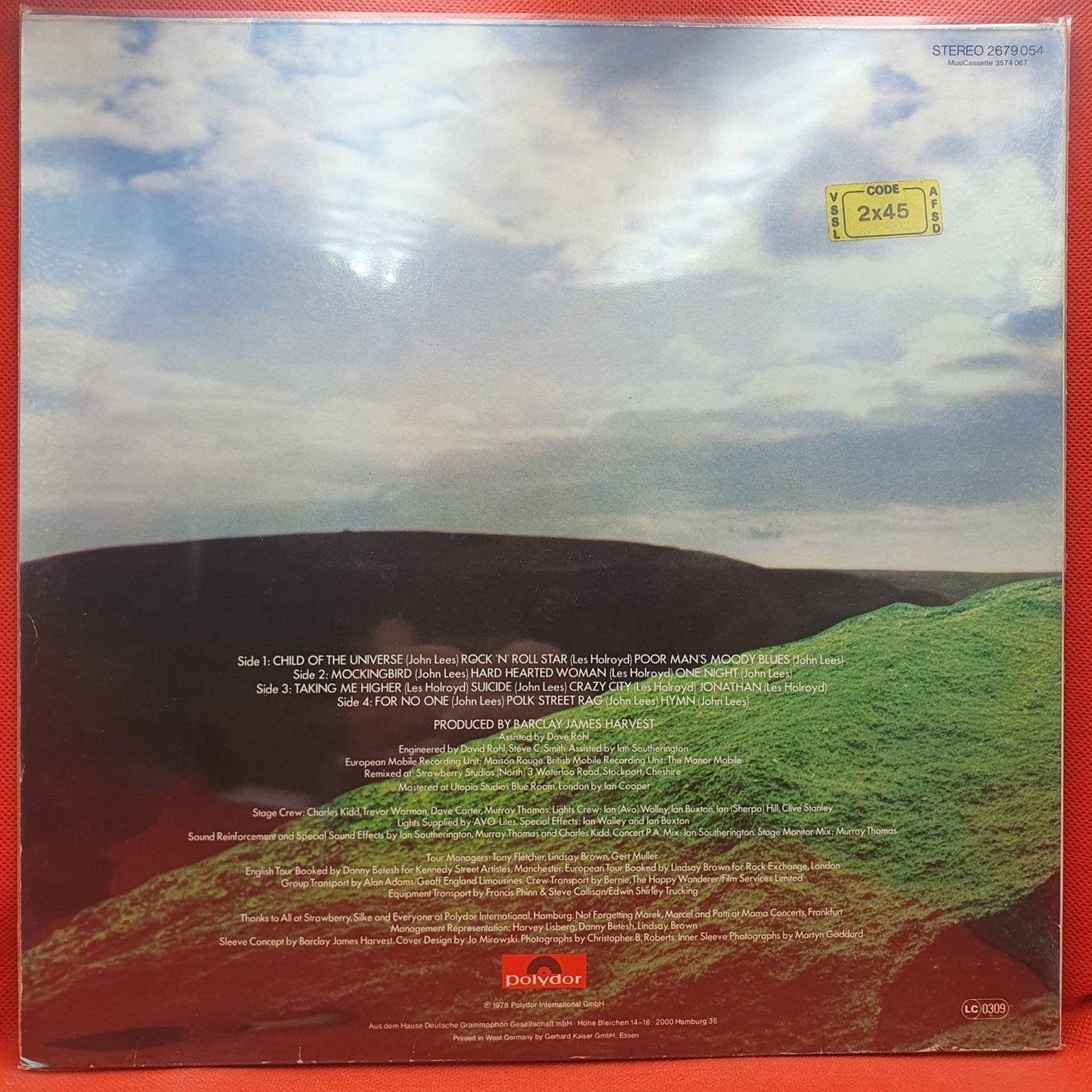 Barclay James Harvest – Live Tapes - Vinyl Store Online