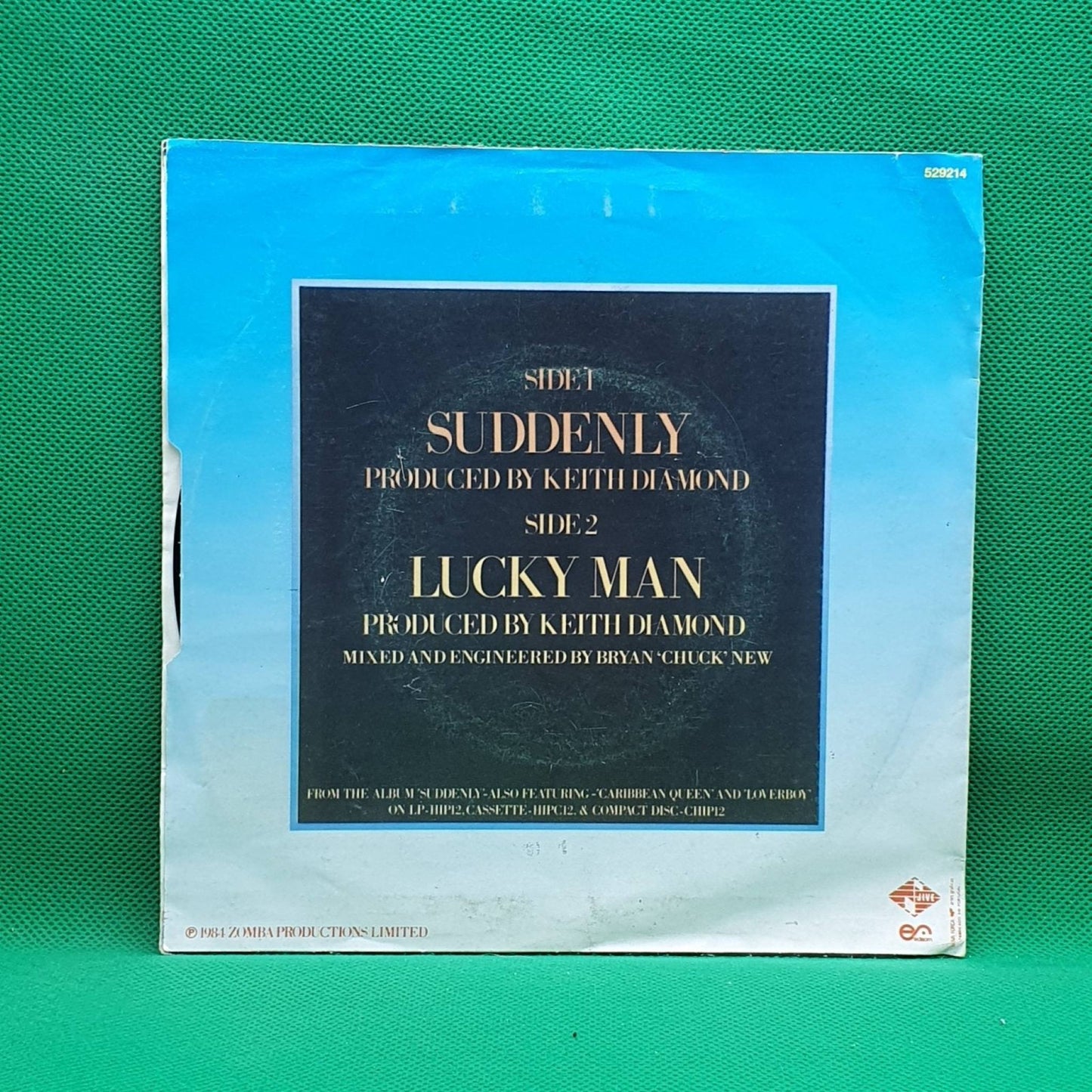 Billy Ocean – Suddenly - Vinyl Store Online