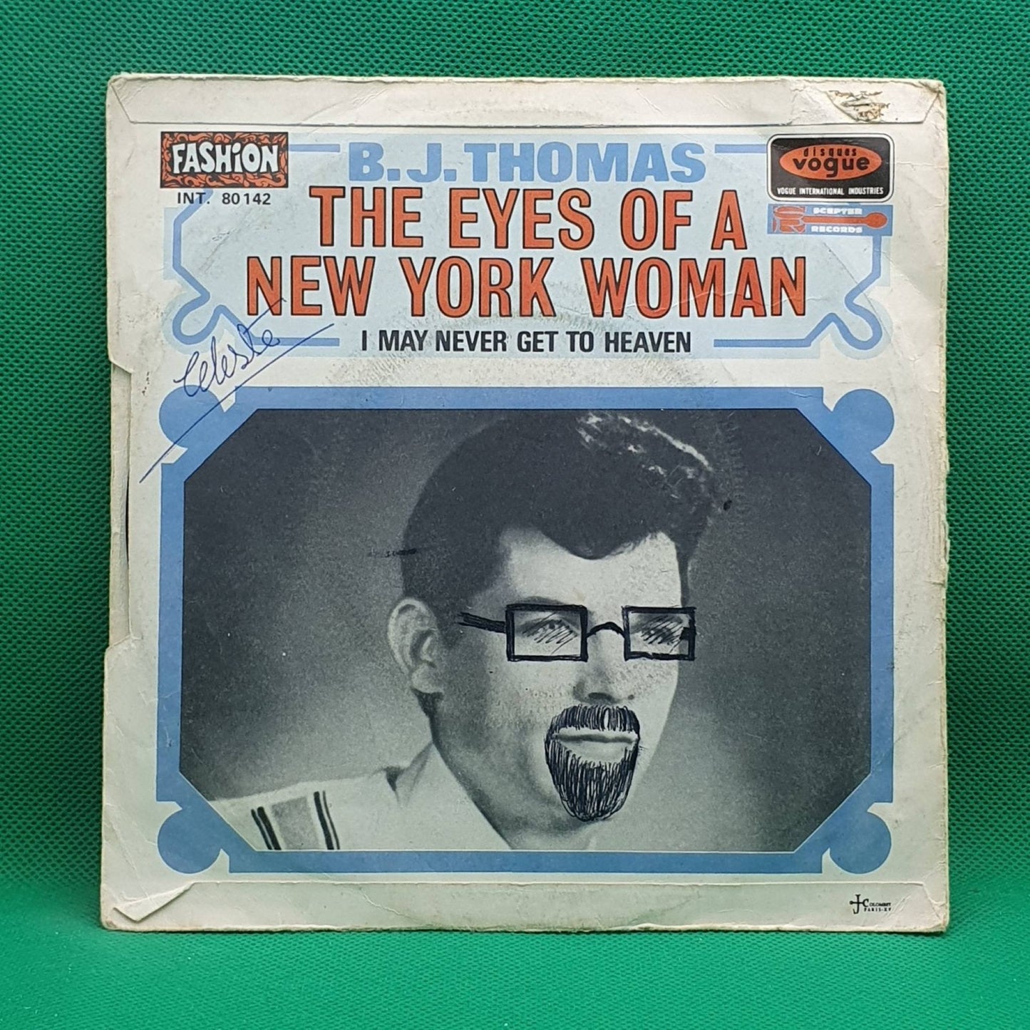 B.J. Thomas – The Eyes Of A New York Woman - Vinyl Store Online