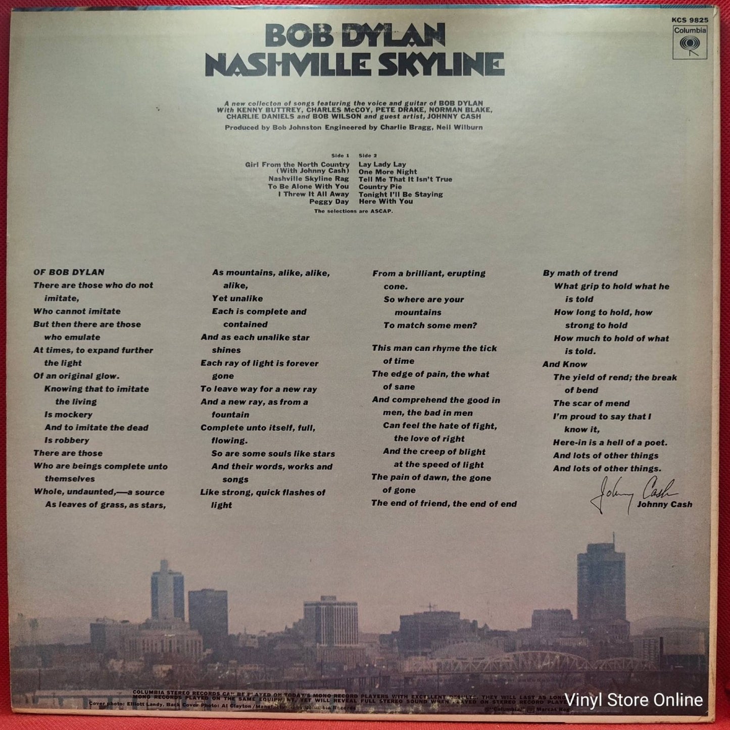 Bob Dylan – The Times They Are A - Changin' - Vinyl Store Online