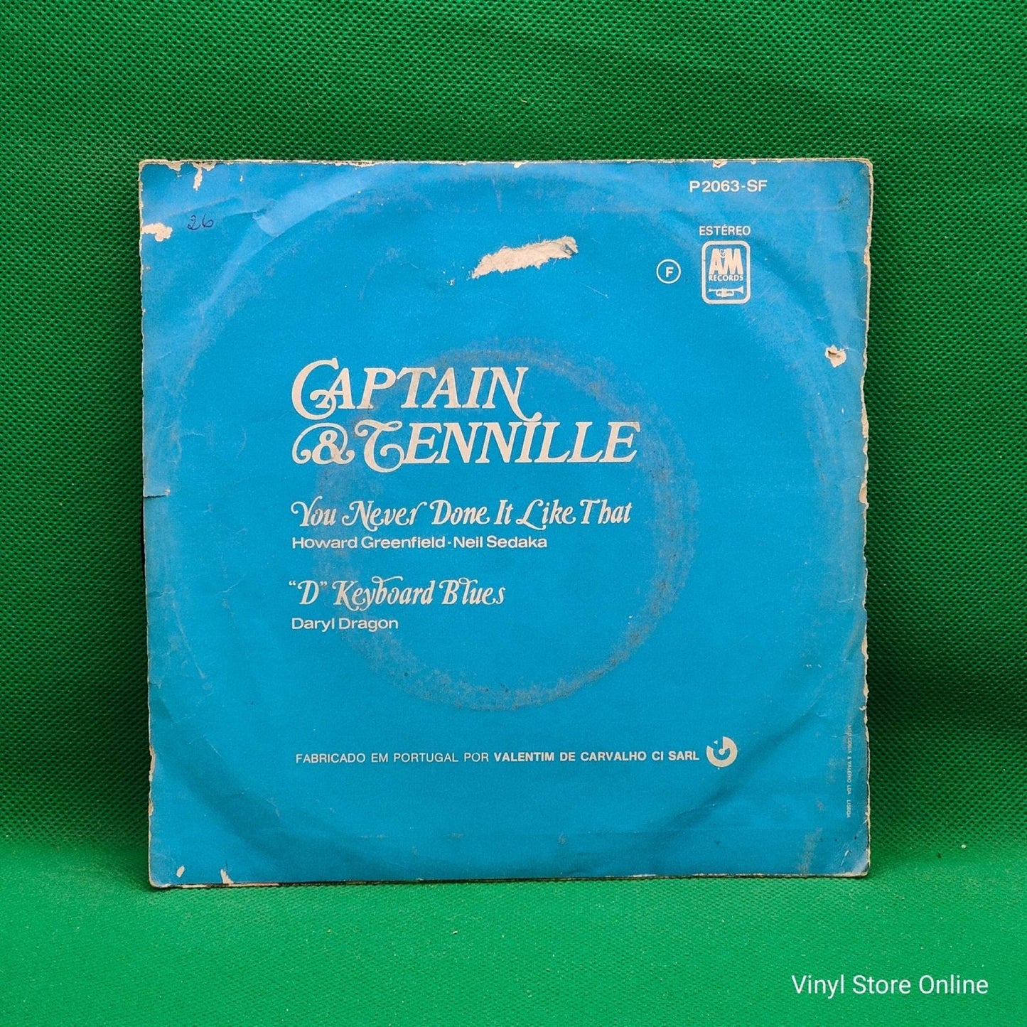 Captain & Tennille – You Never Done It Like That - Vinyl Store Online
