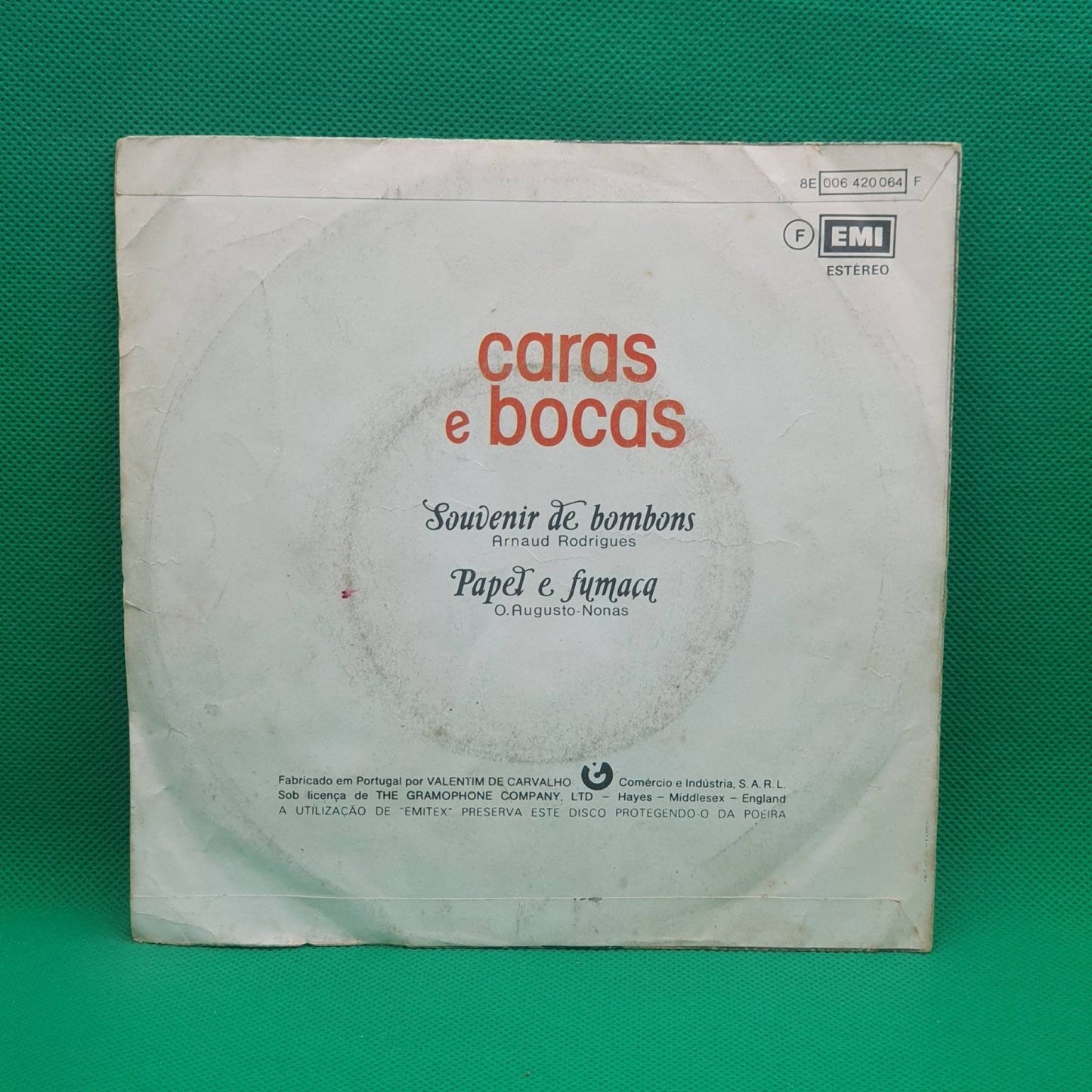 Caras E Bocas – Souvenir De Bombons / Papel E Fumaça - Vinyl Store Online