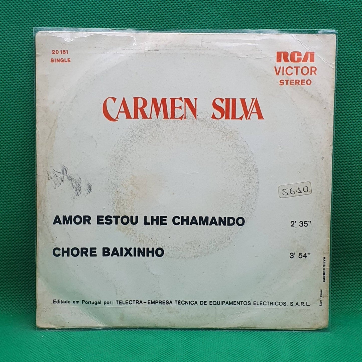 Carmen Silva – Amor Estou Lhe Chamando - Vinyl Store Online
