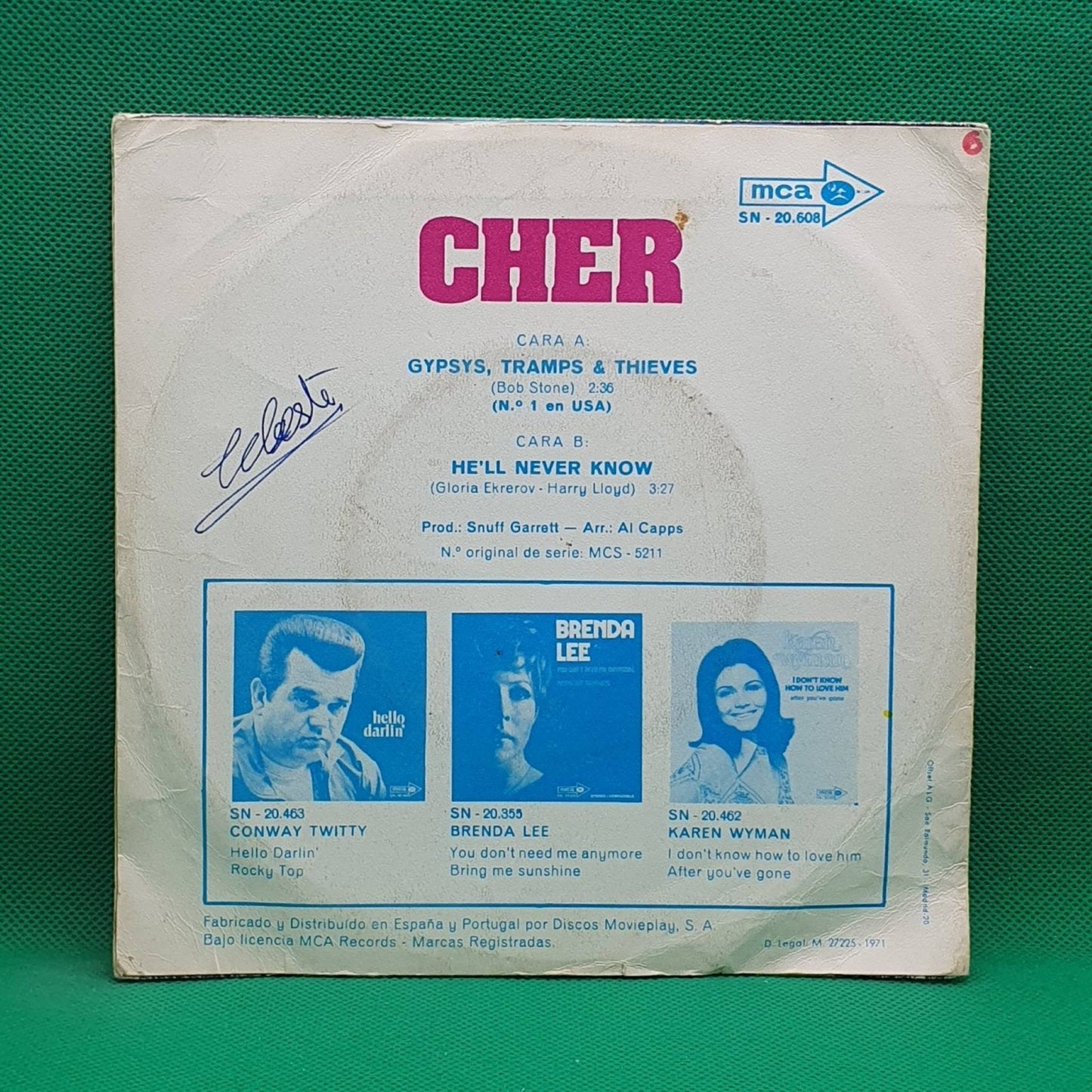 Cher – Gypsys, Tramps & Thieves - Vinyl Store Online