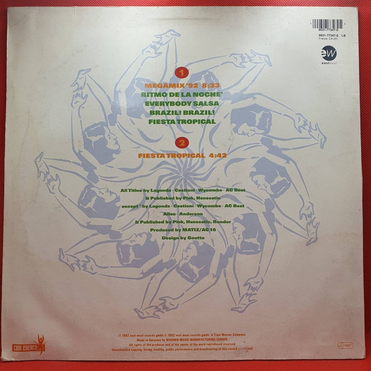 Chocolate – Megamix '92 - Vinyl Store Online