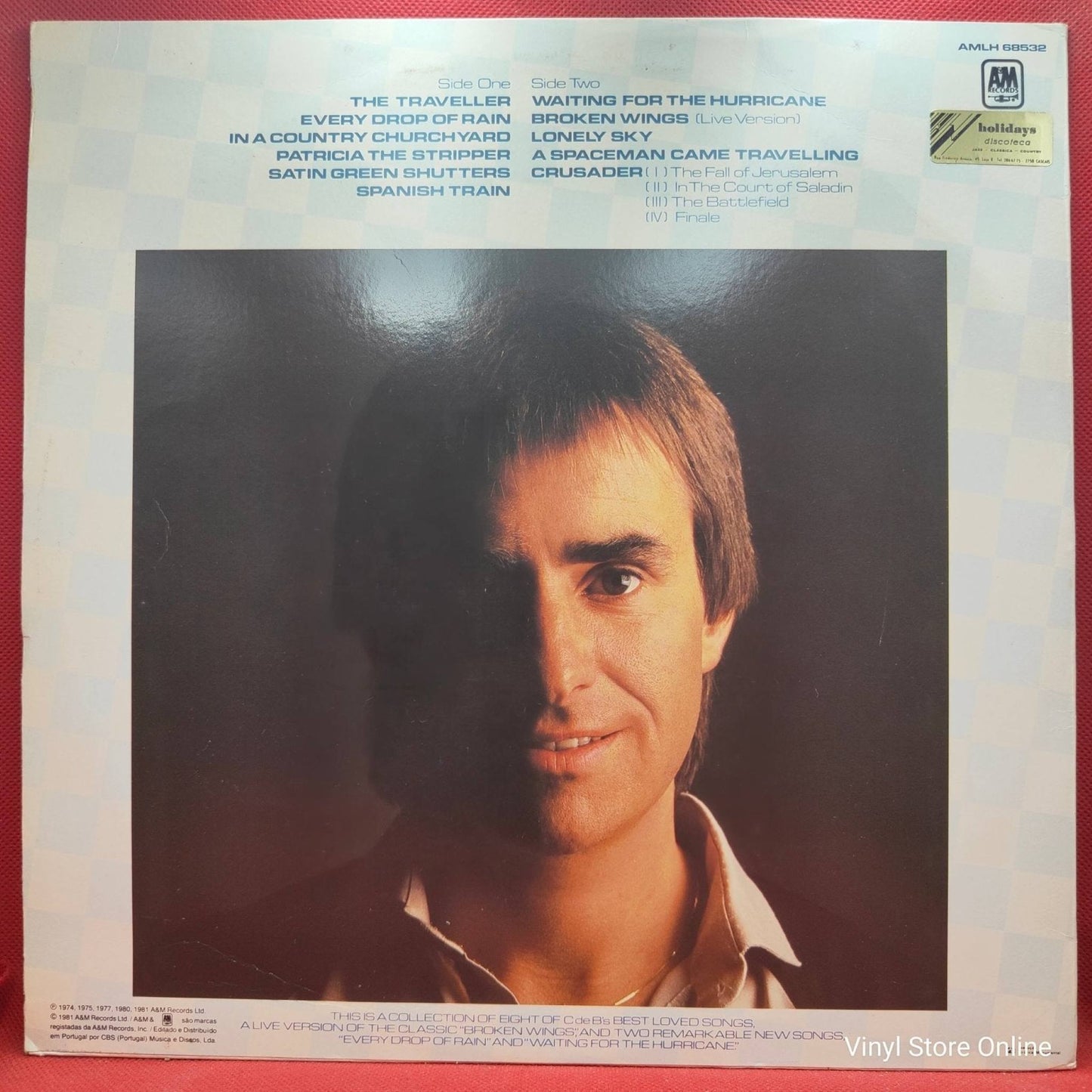 Chris de Burgh – Best Moves - Vinyl Store Online