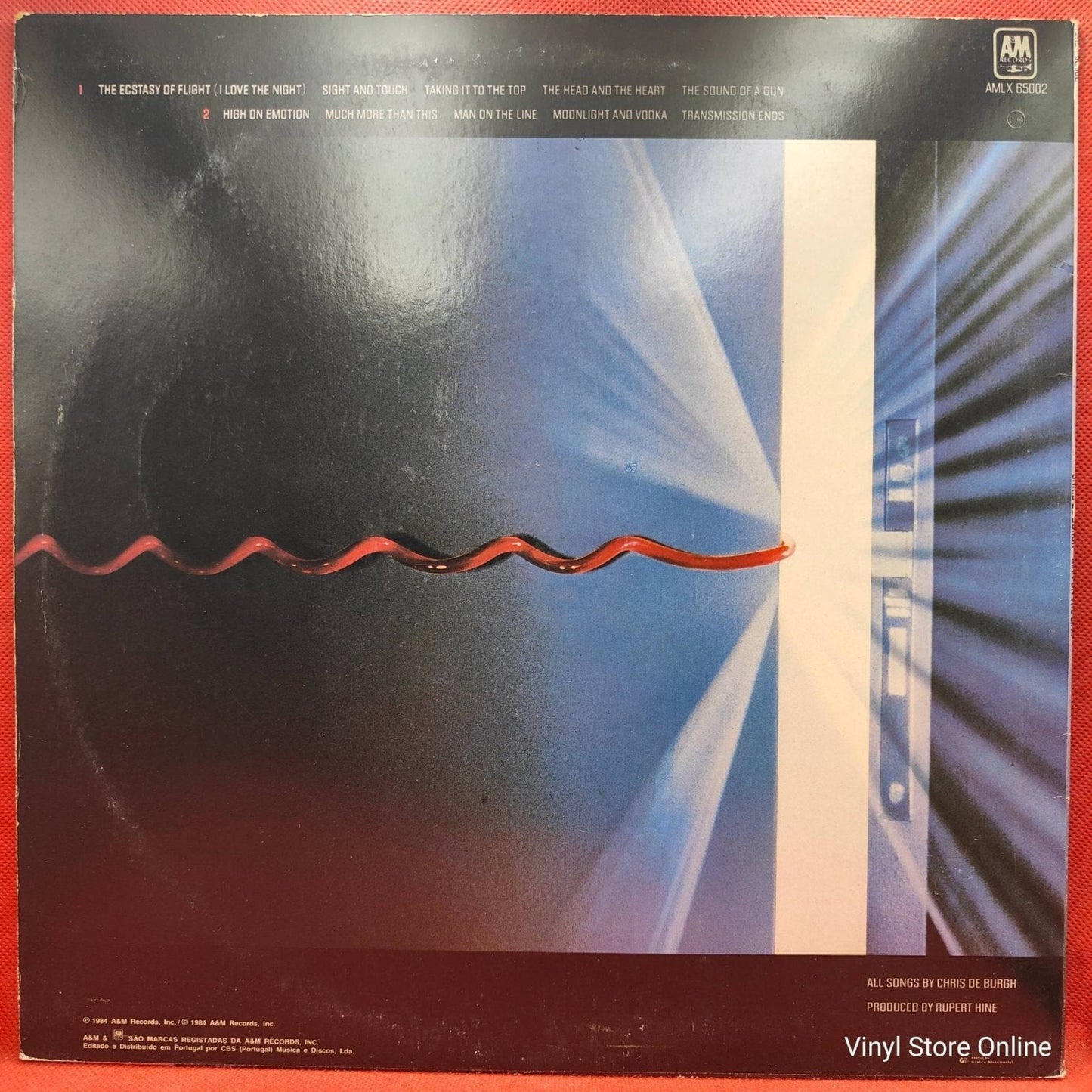 Chris De Burgh – Man On The Line - Vinyl Store Online