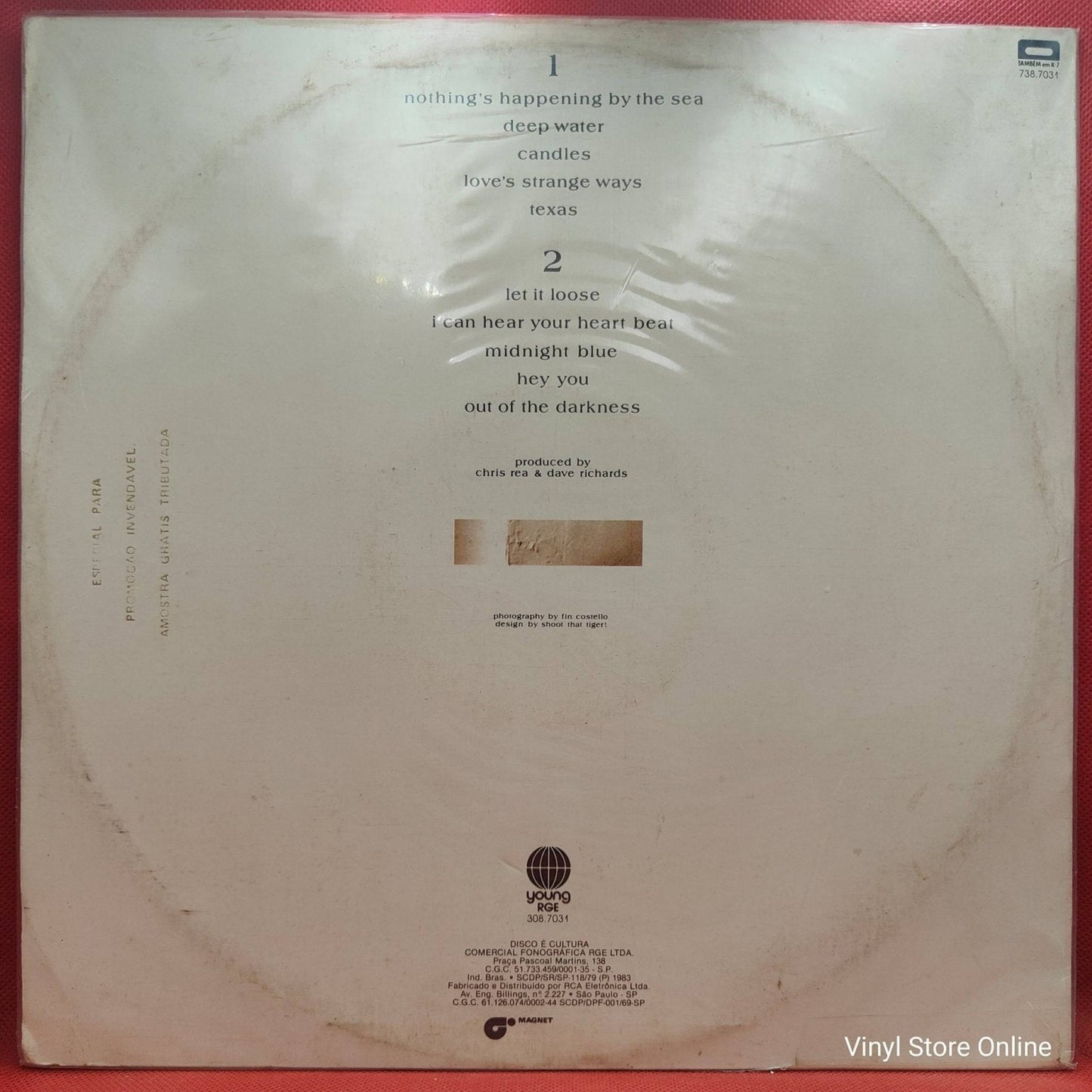 Chris Rea – Water Sign - Vinyl Store Online