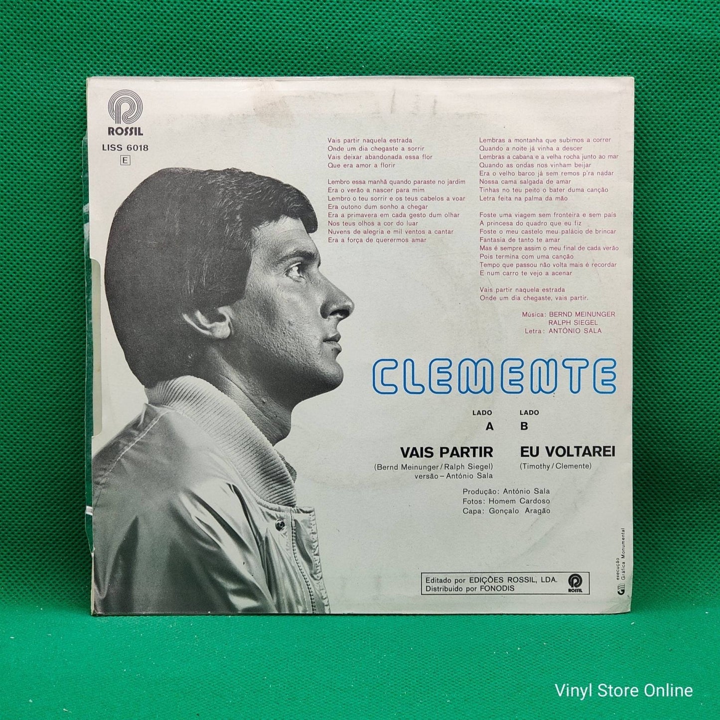 Clemente – Vais Partir - Vinyl Store Online