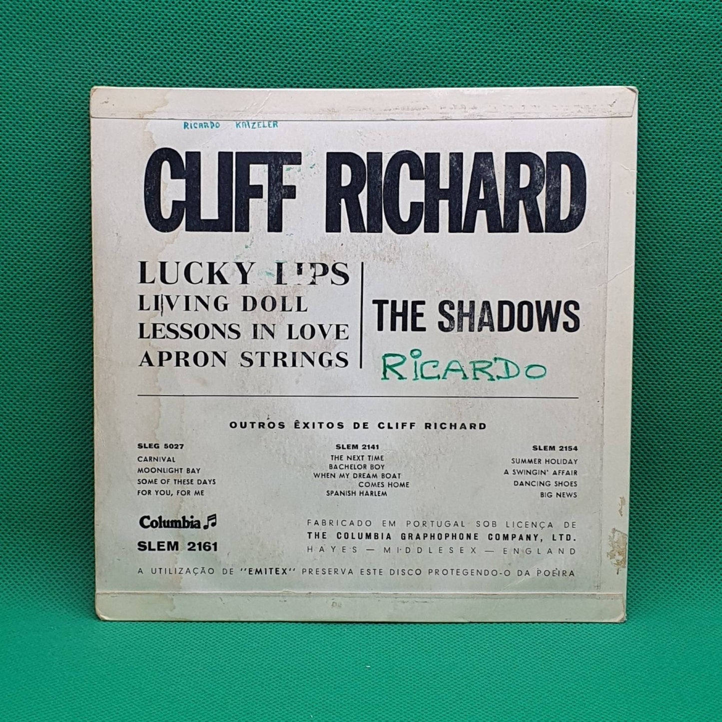 Cliff Richard – Lucky Lips - Vinyl Store Online
