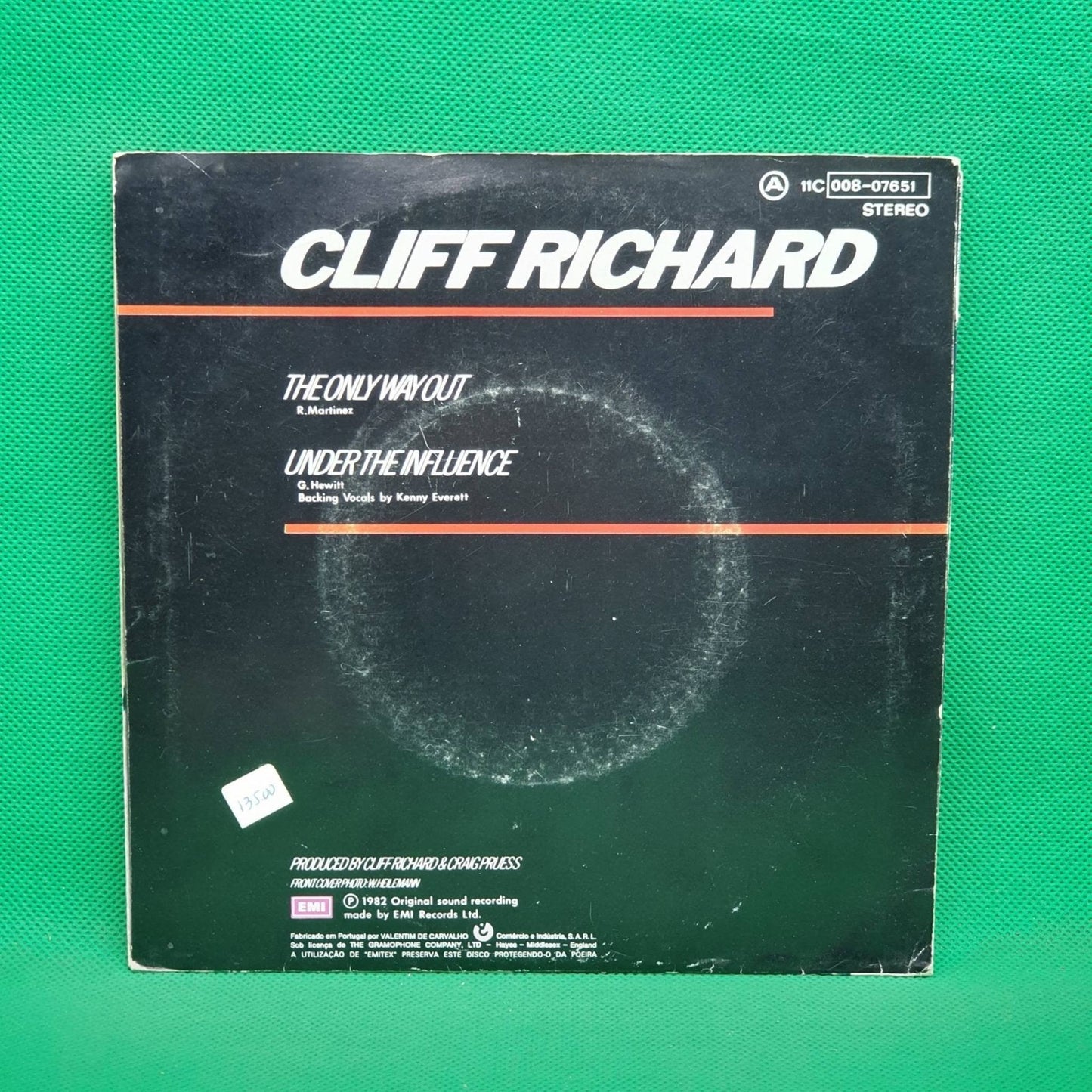 Cliff Richard – The Only Way Out - Vinyl Store Online