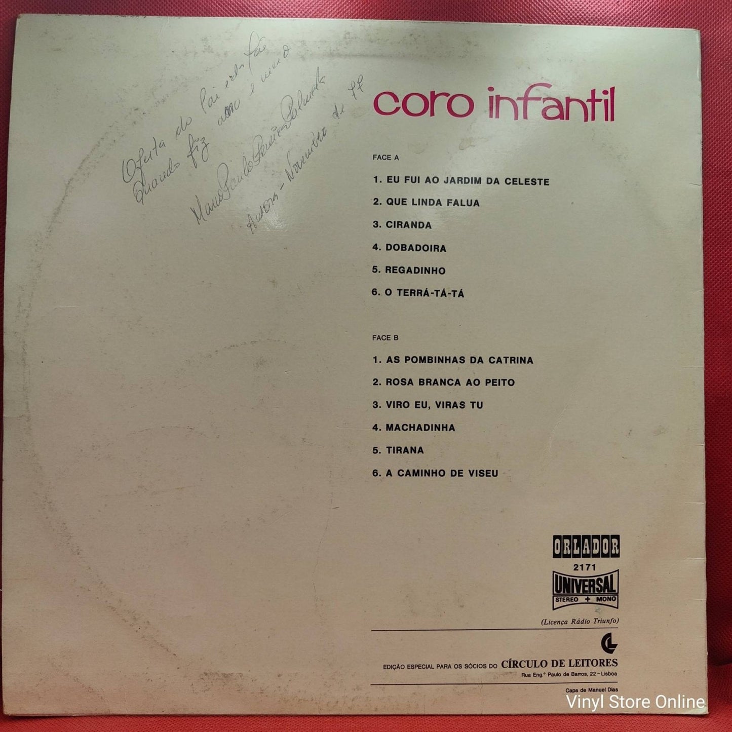 Coro Infantil – Coro Infantil - Vinyl Store Online