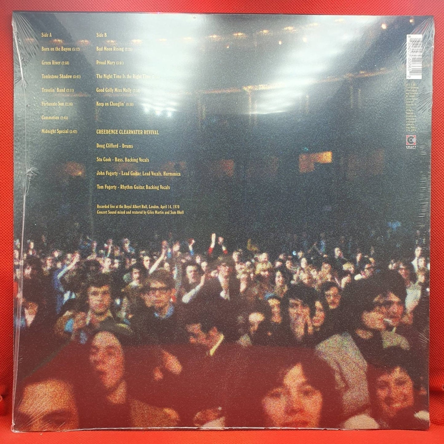 Creedence Clearwater Revival – At The Royal Albert Hall (April 14, 1970) - Vinyl Store Online