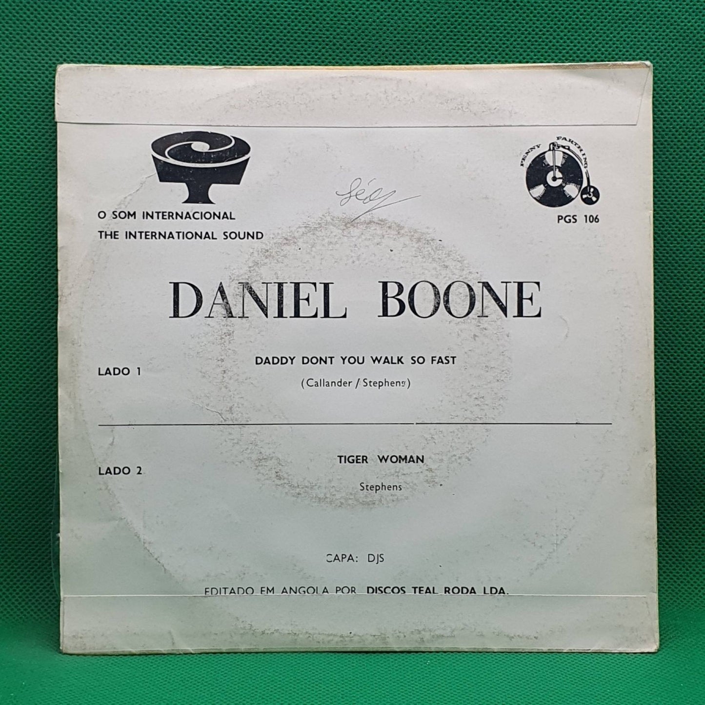 Daniel Boone – Daddy Don't You Walk So Fast / Tiger Woman - Vinyl Store Online
