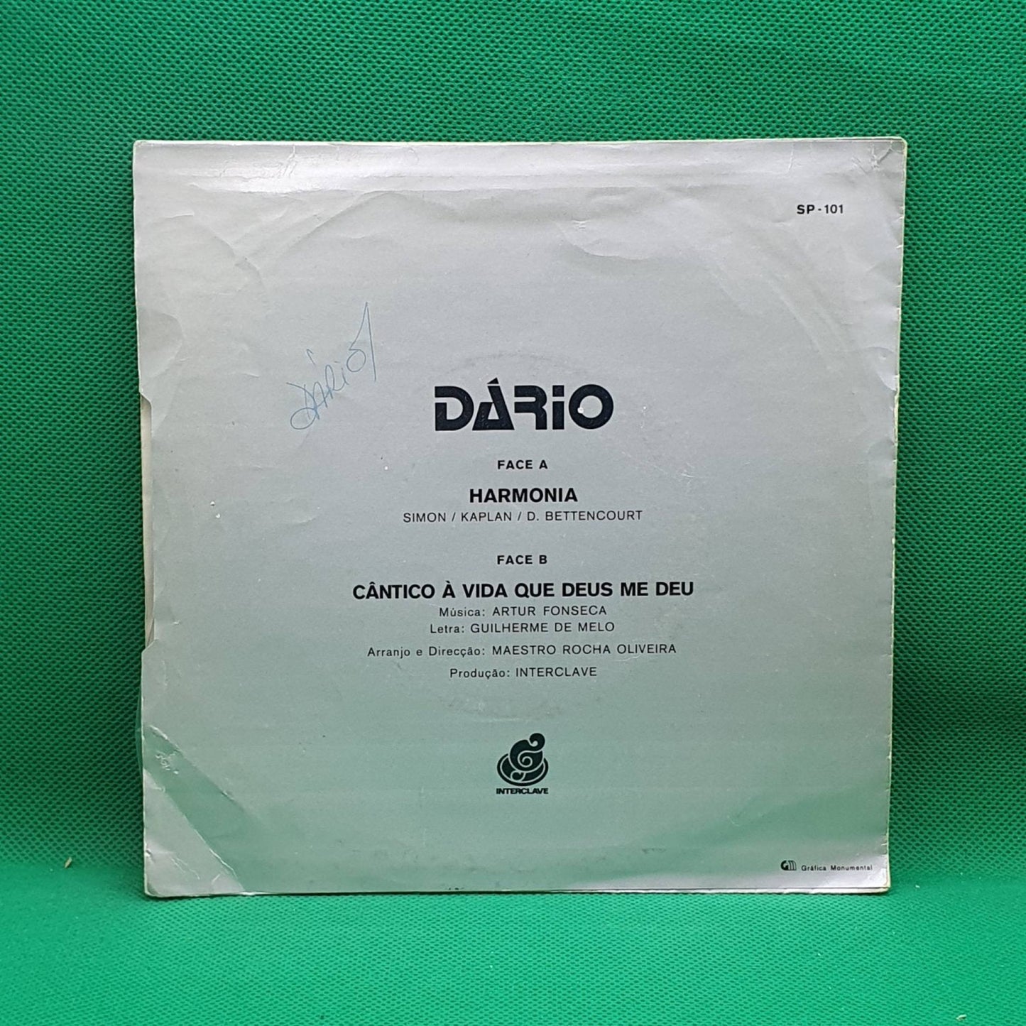 Dário – Harmonia - Vinyl Store Online
