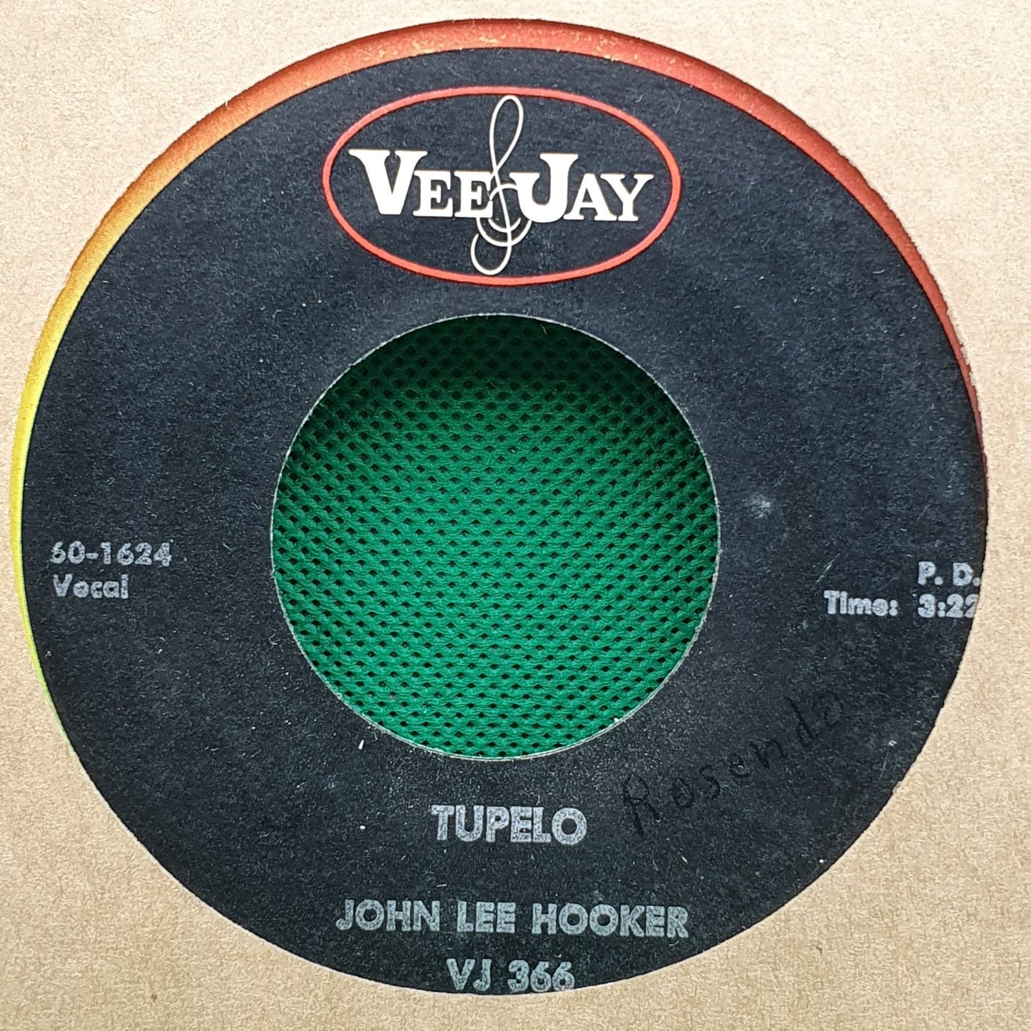 John Lee Hooker - Dusty Road / Tupelo (SP) · fotografia 2