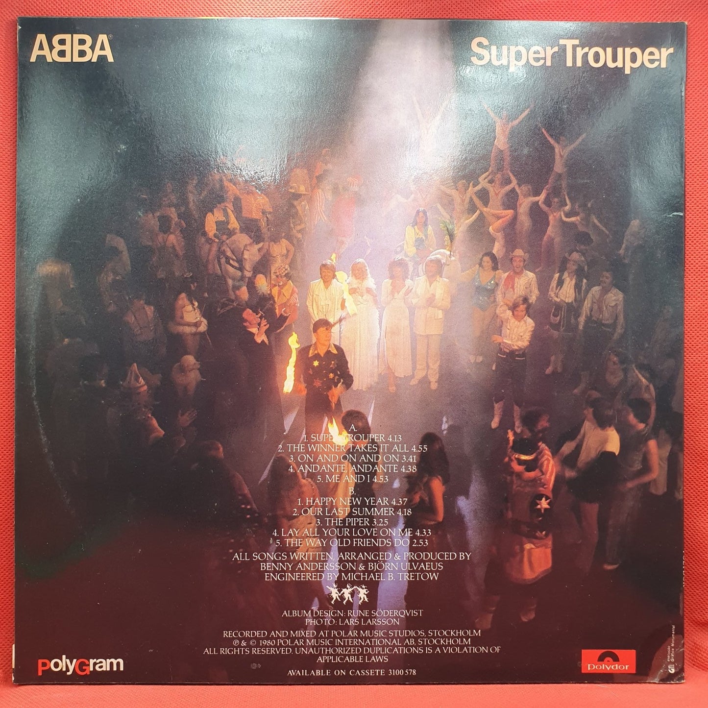 ABBA - Super Trouper (LP) · fotografia 2