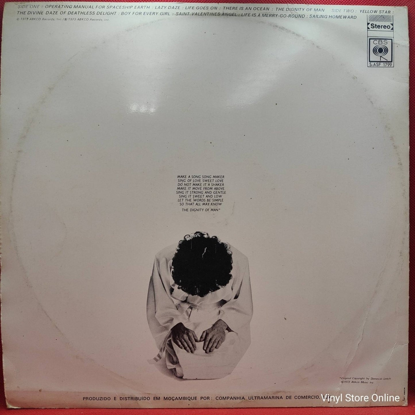Donovan – Essence To Essence - Vinyl Store Online