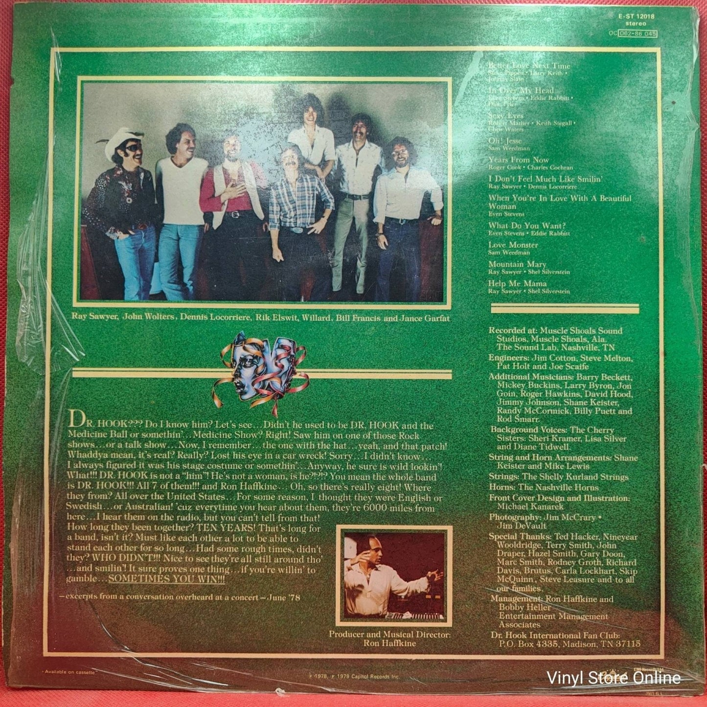 Dr. Hook – Sometimes You Win - Vinyl Store Online