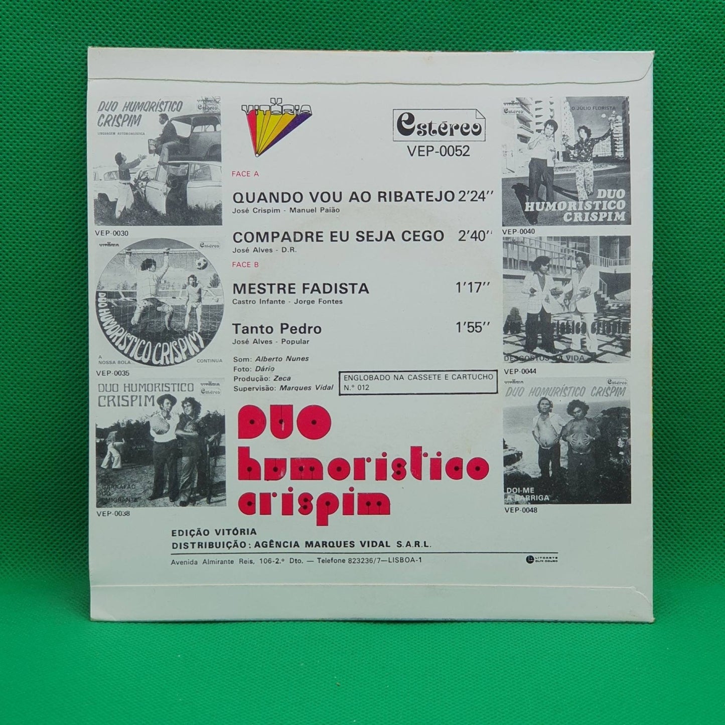 Duo Humorístico Crispim – Quando Vou Ao Ribatejo - Vinyl Store Online