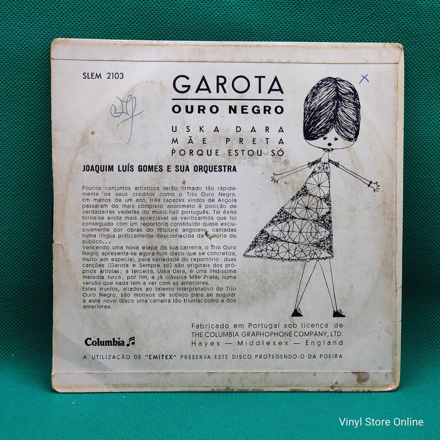 Duo Ouro Negro – Garota - Vinyl Store Online