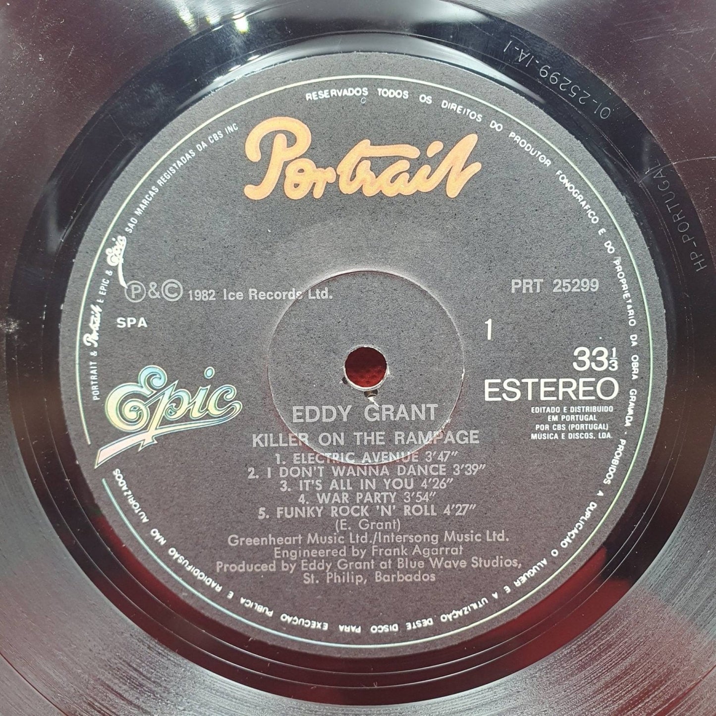 Eddy Grant – Killer On The Rampage - Vinyl Store Online