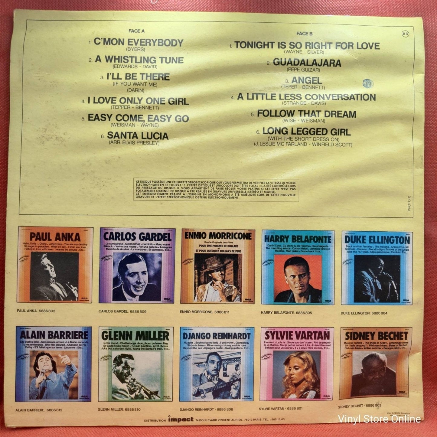 Elvis Presley – Elvis Presley - Vinyl Store Online
