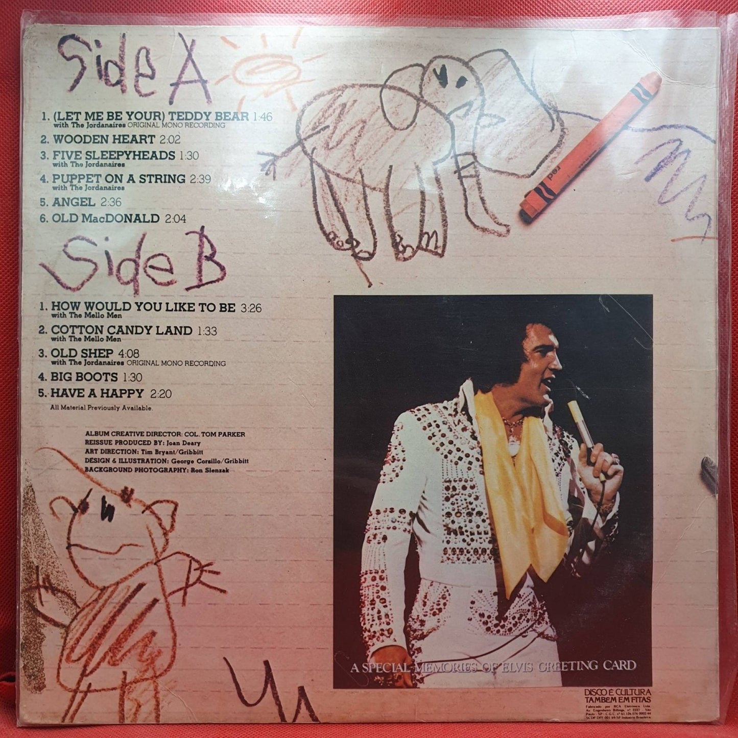 Elvis Presley – Elvis Sings For Children And Grownups Too! - Vinyl Store Online
