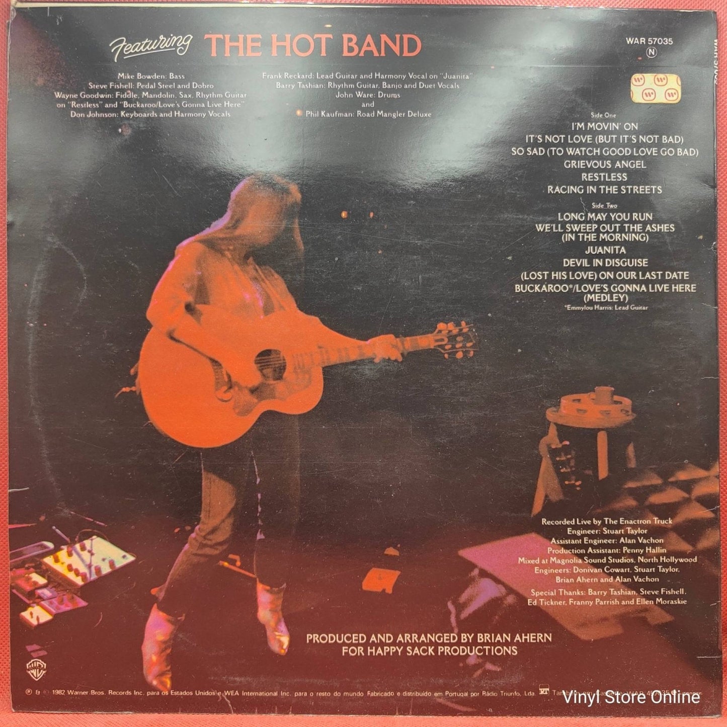 Emmylou Harris – Last Date - Vinyl Store Online