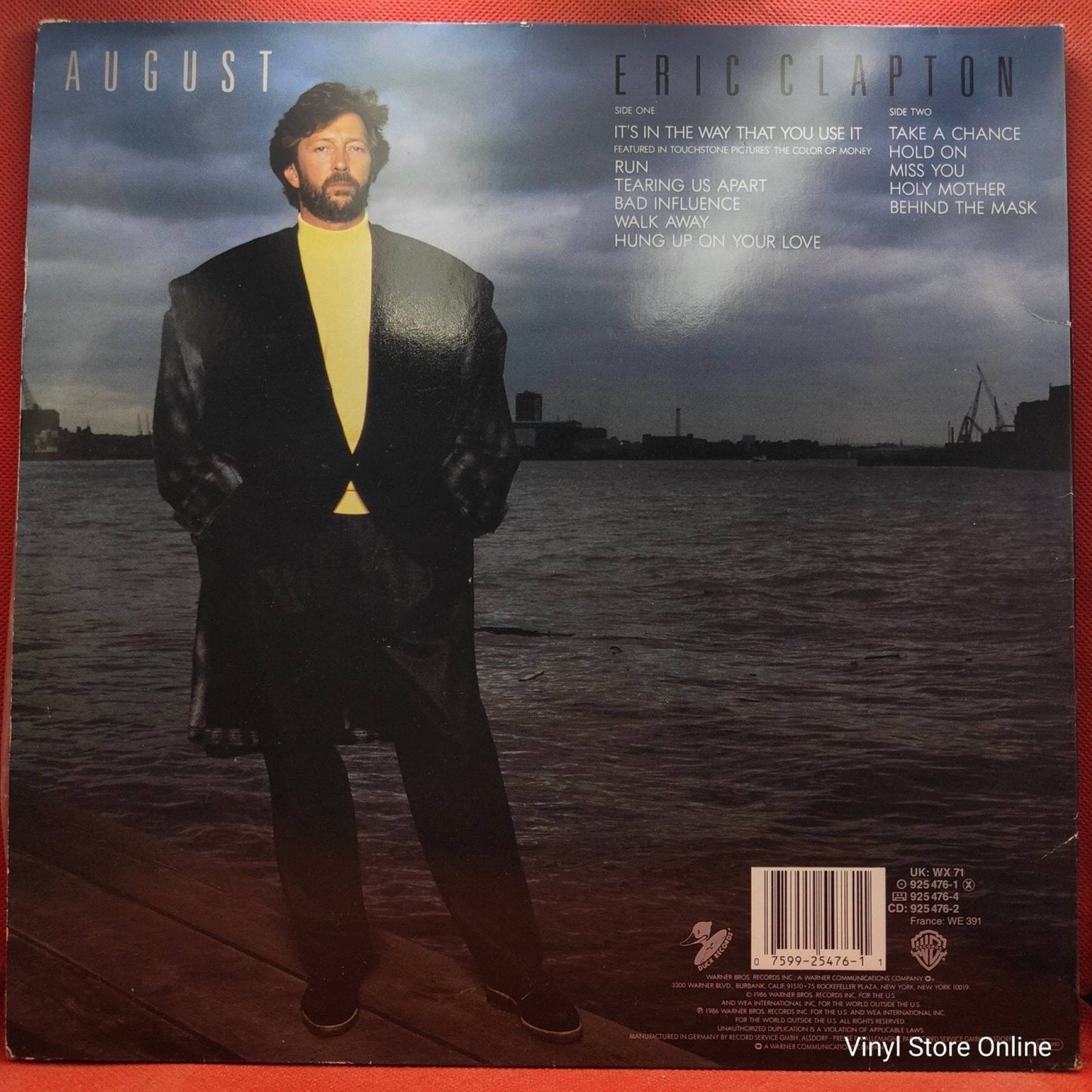 Eric Clapton – August - Vinyl Store Online