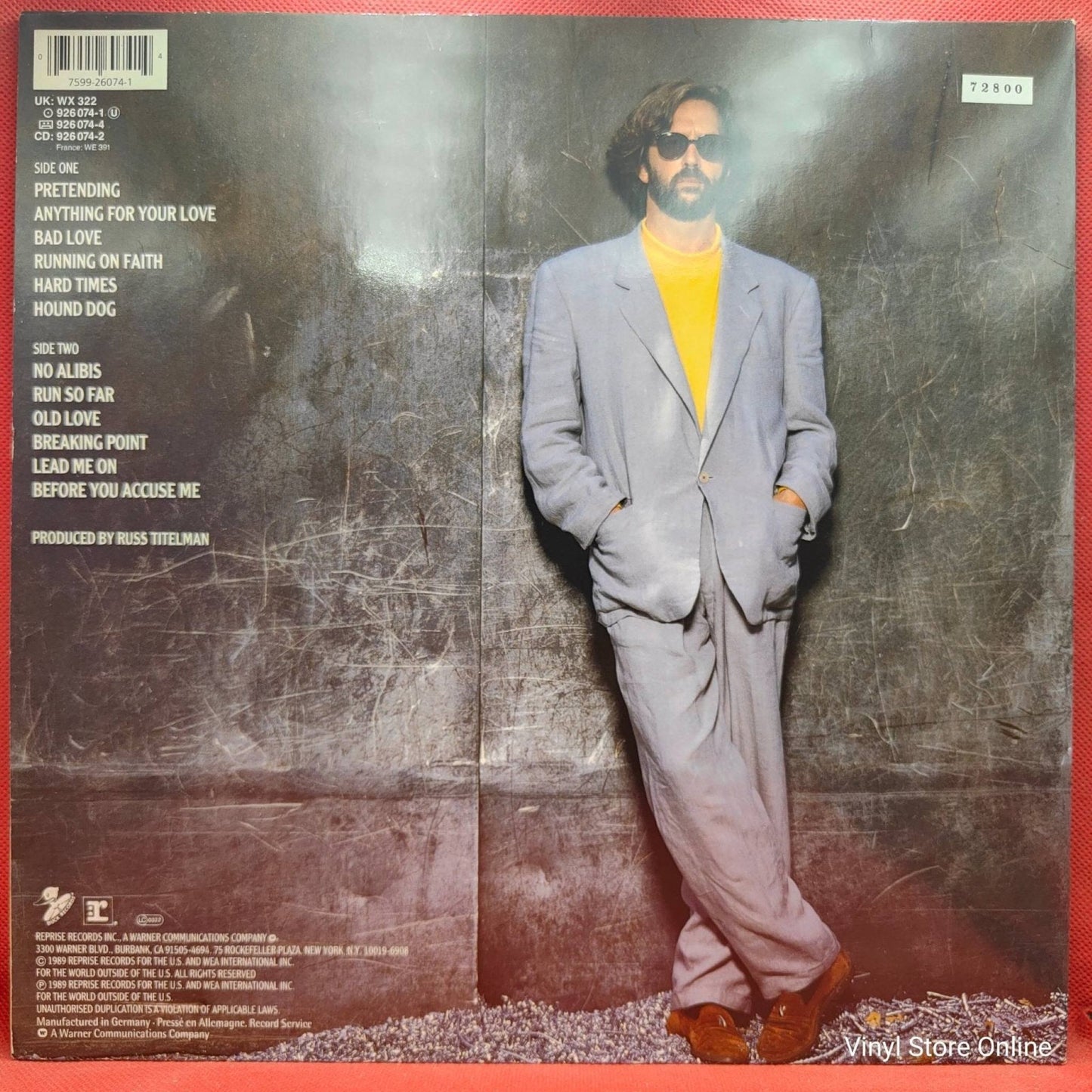 Eric Clapton – Journeyman - Vinyl Store Online