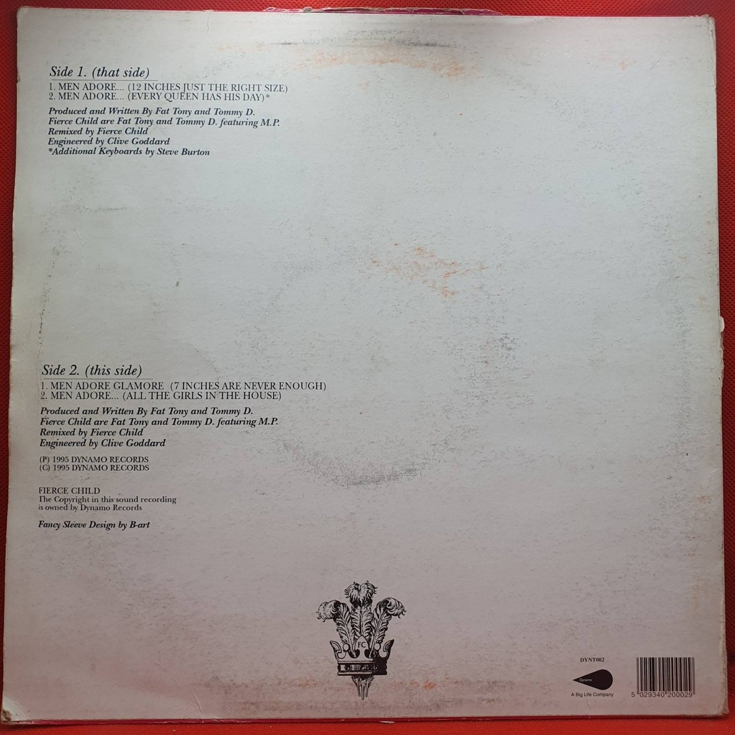 Fierce Child – Men Adore... - Vinyl Store Online