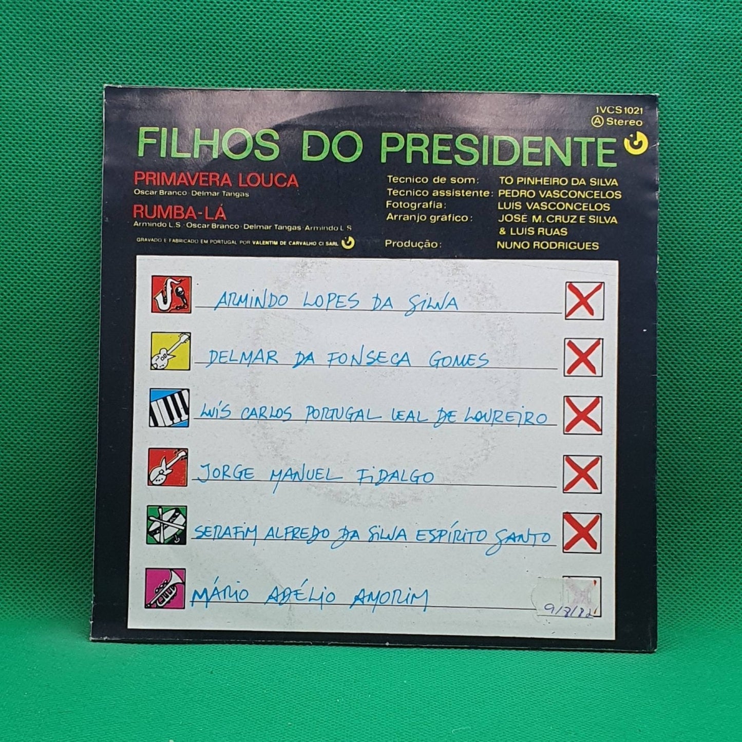 Filhos Do Presidente – Primavera Louca - Vinyl Store Online